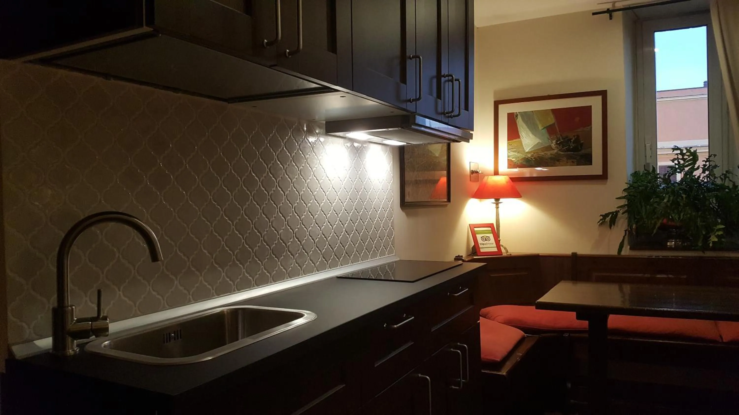 Kitchen or kitchenette in Bed & Breakfast A Casa di Lia a Roma