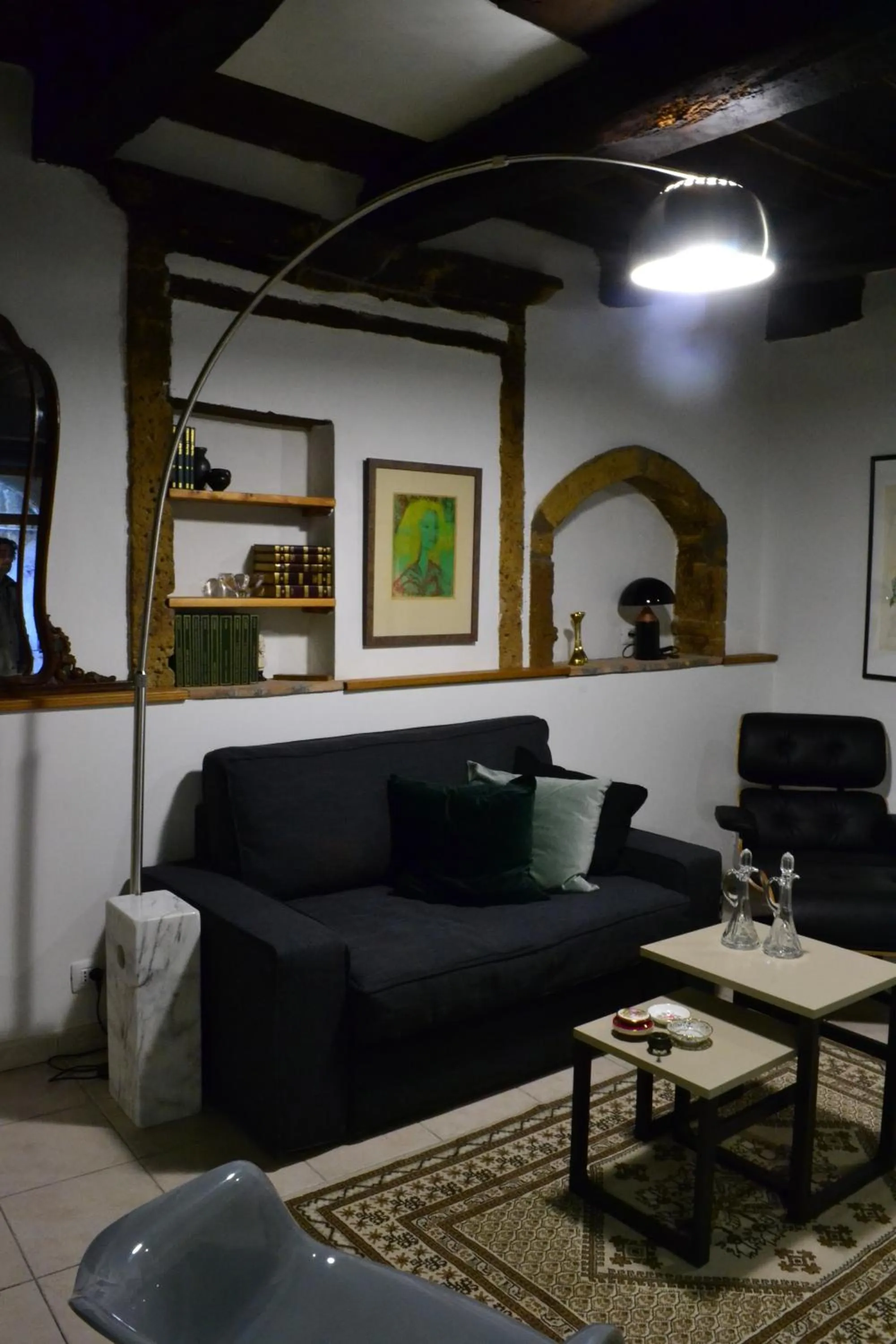 Seating area in Casa Messi