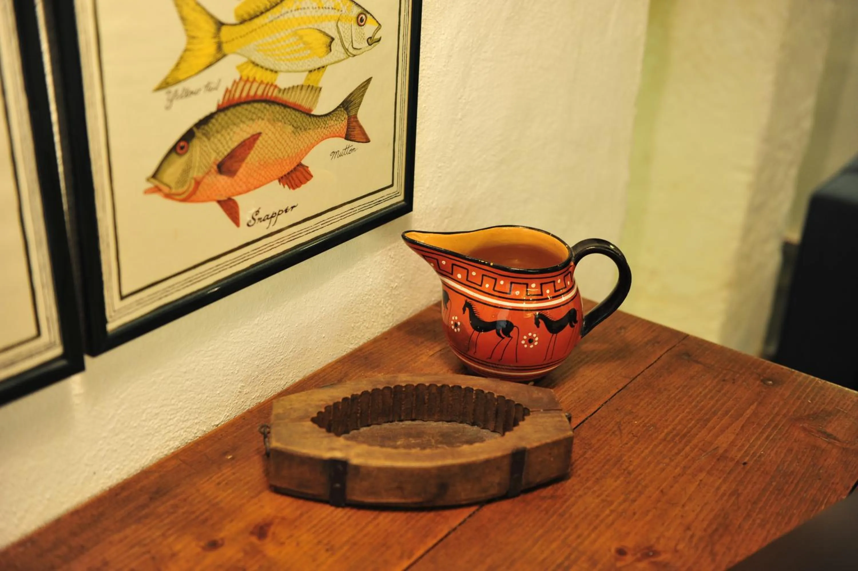 Decorative detail in Casa Messi