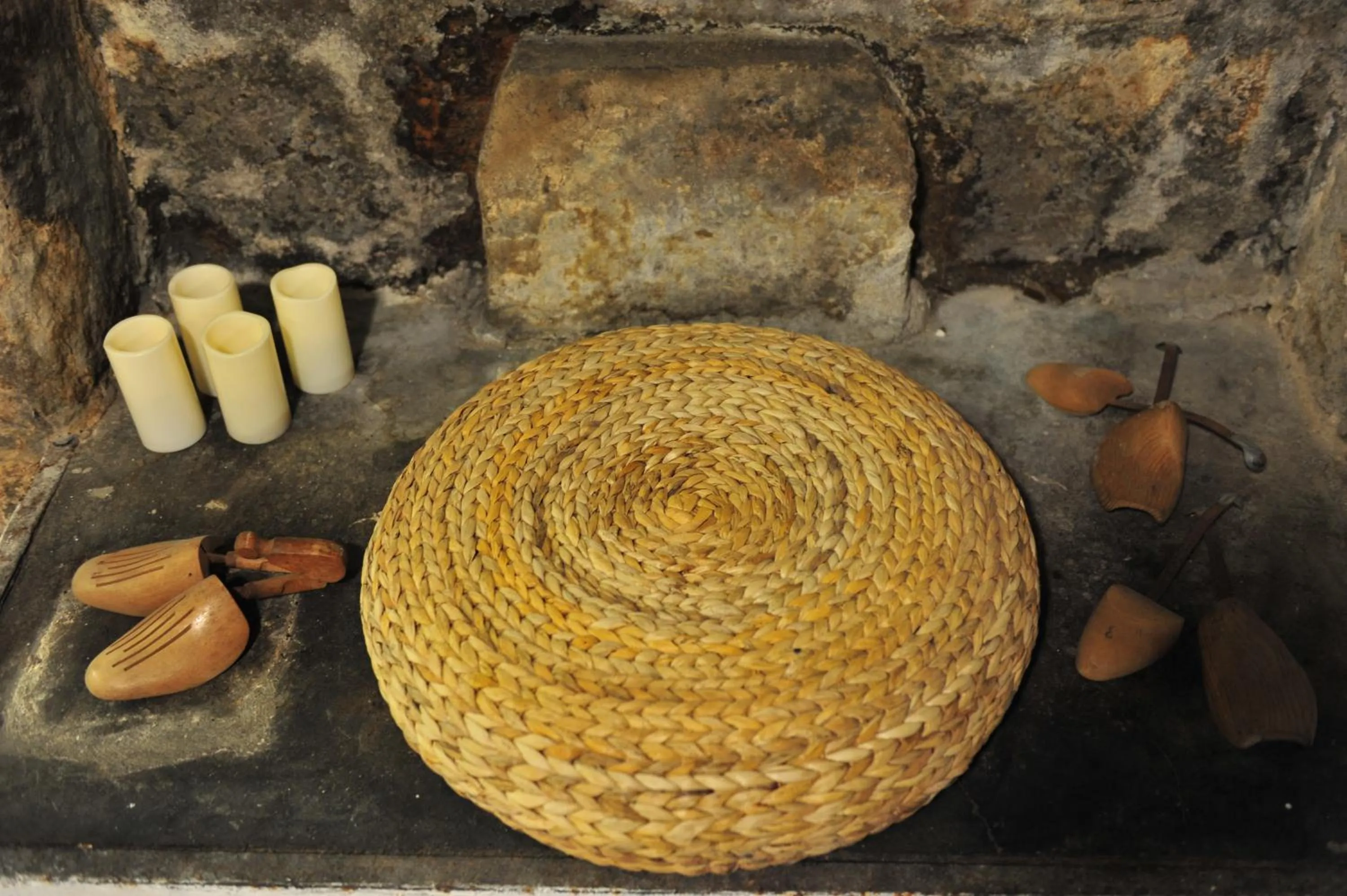 Decorative detail in Casa Messi