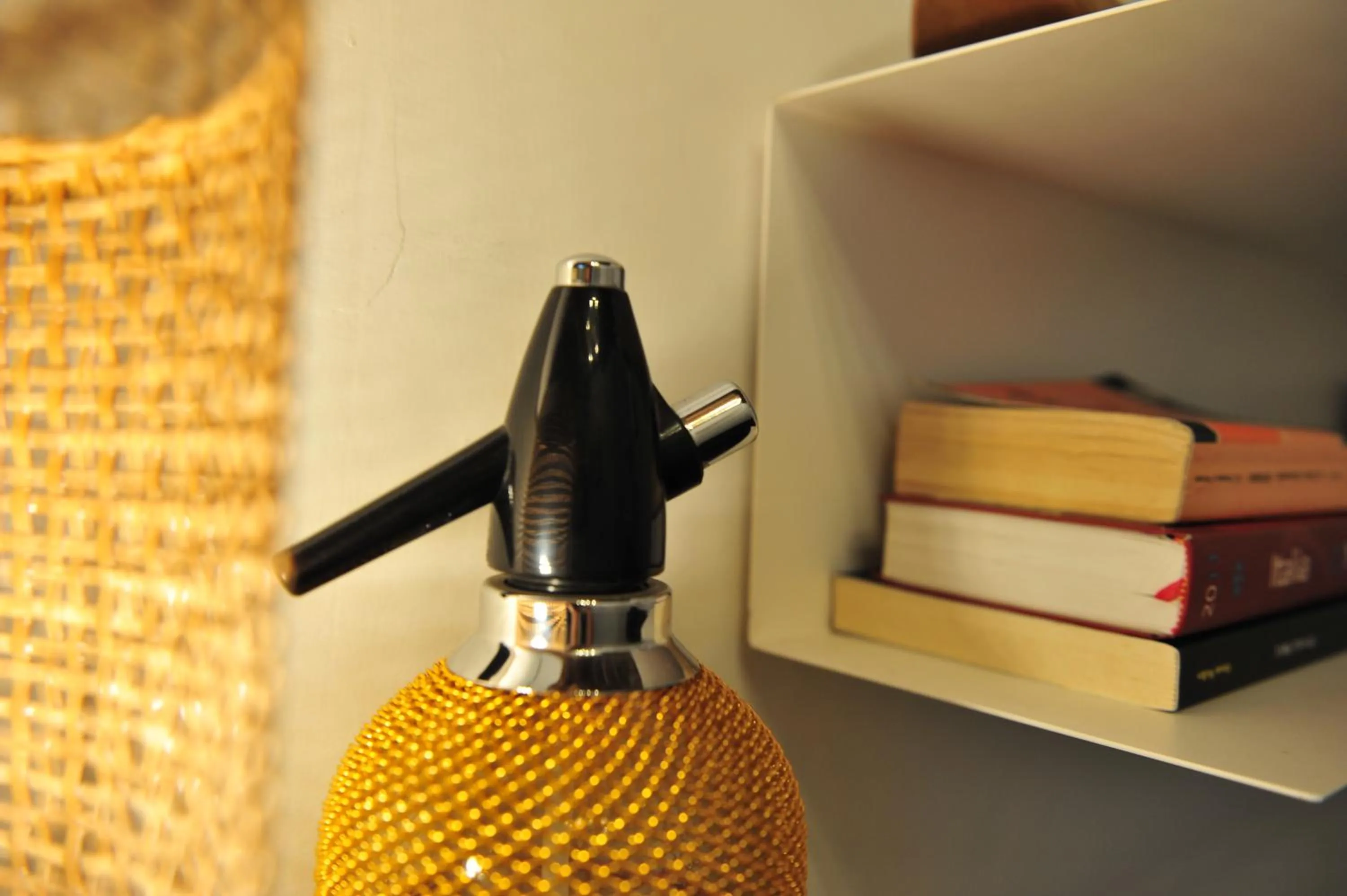 Decorative detail in Casa Messi