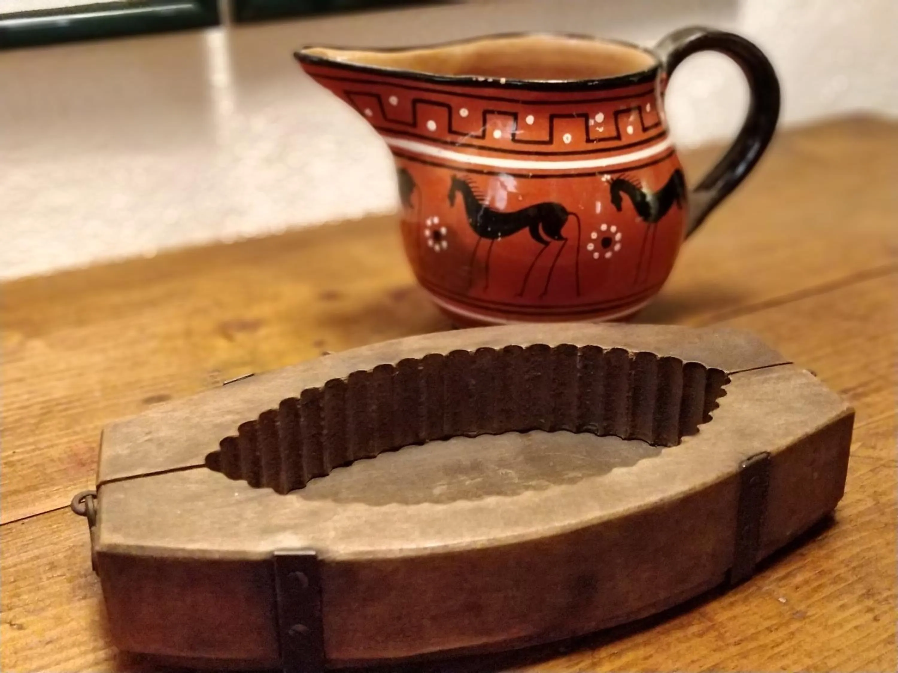 Decorative detail in Casa Messi