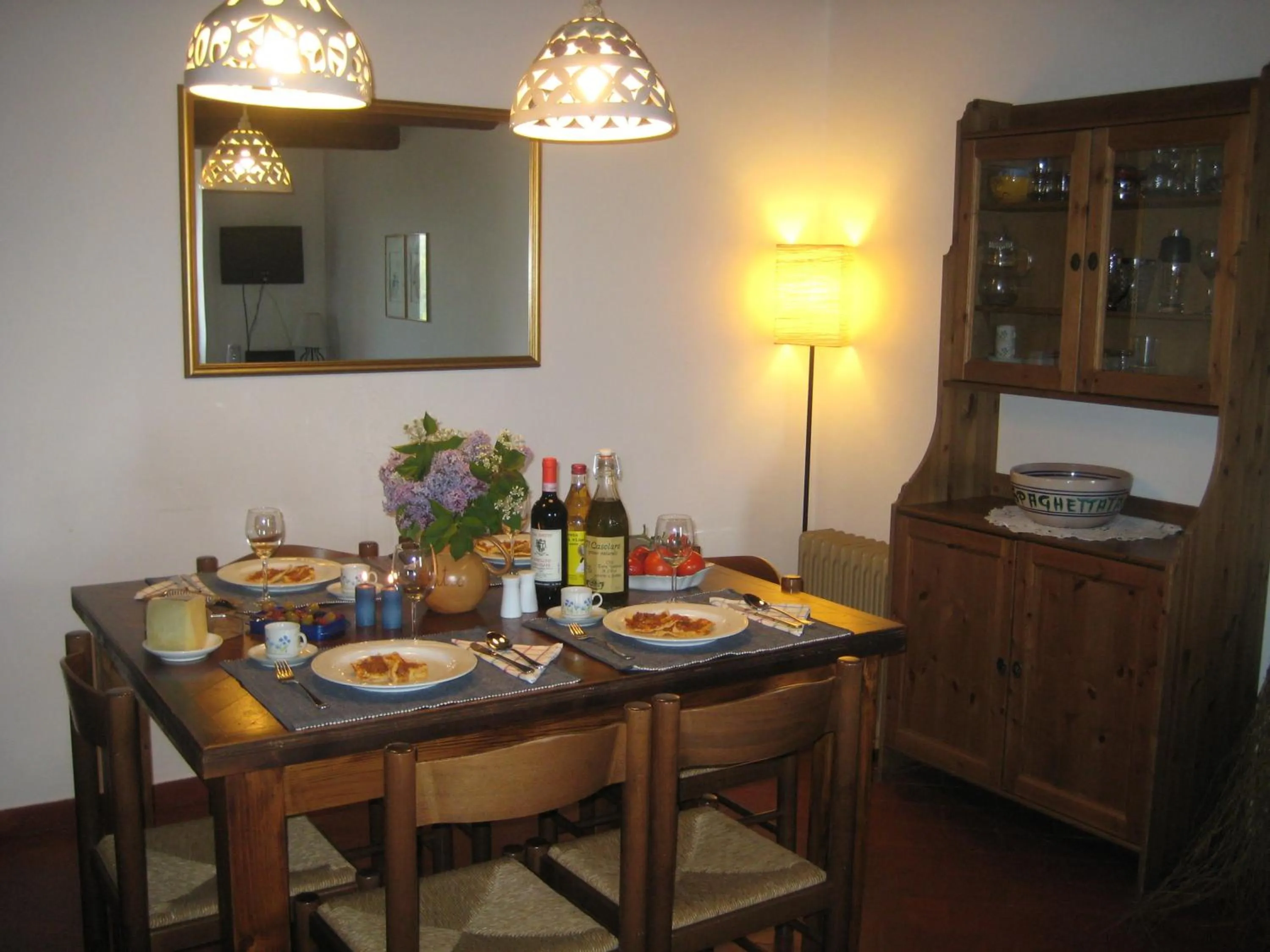 Dining area in Casa Messi