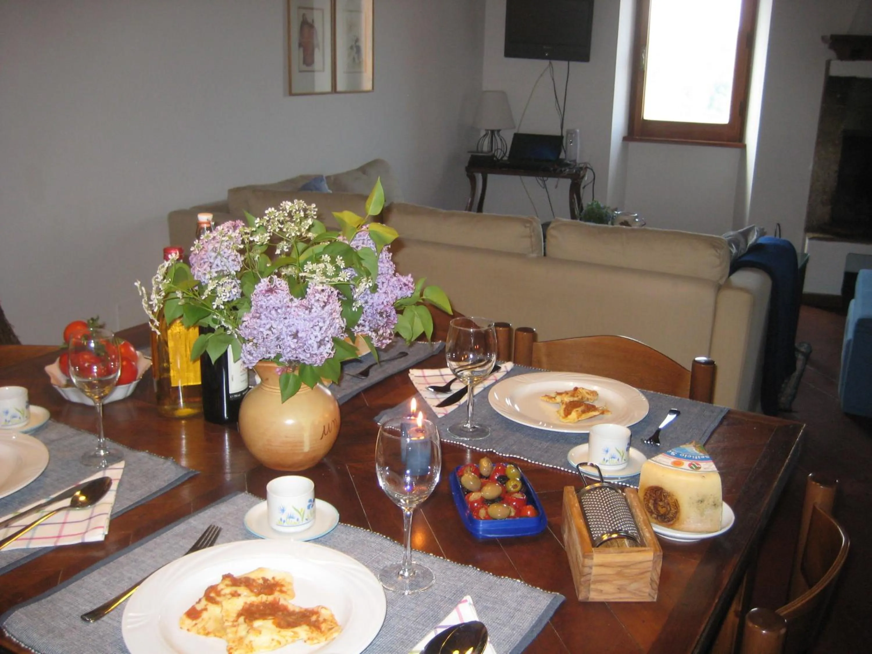 Dining area in Casa Messi