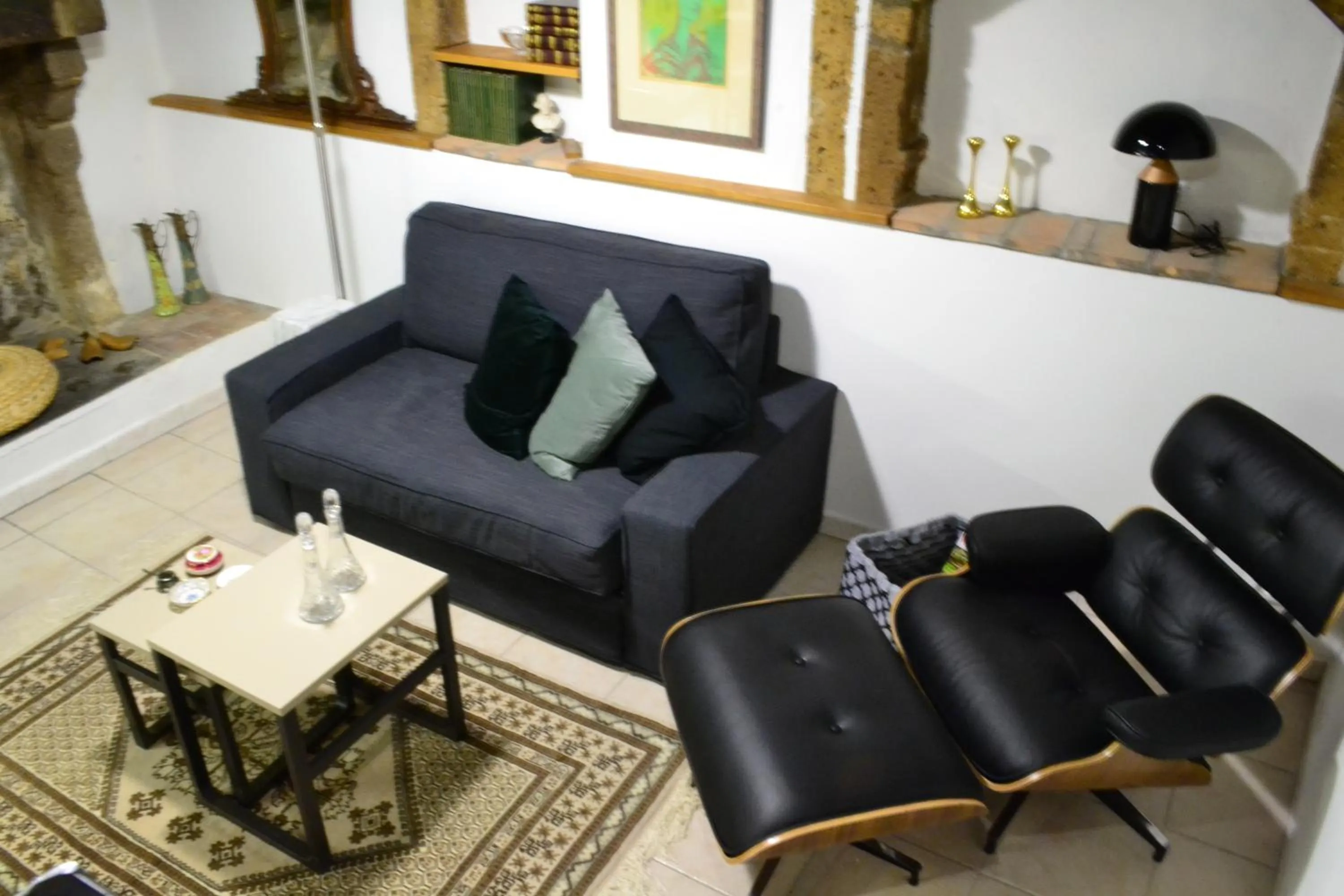 Decorative detail in Casa Messi