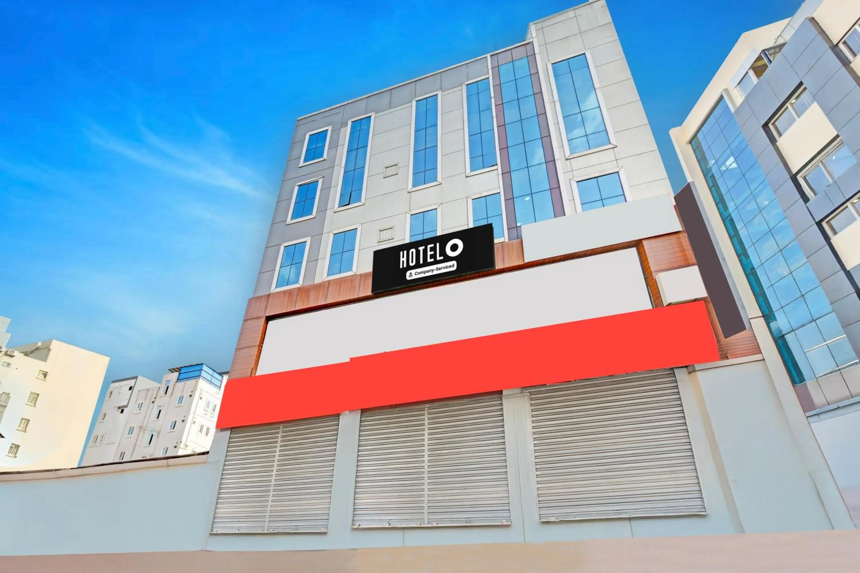 Facade/entrance in Super Hotel O Kondapur Hyderabad Formerly Dunes Inn