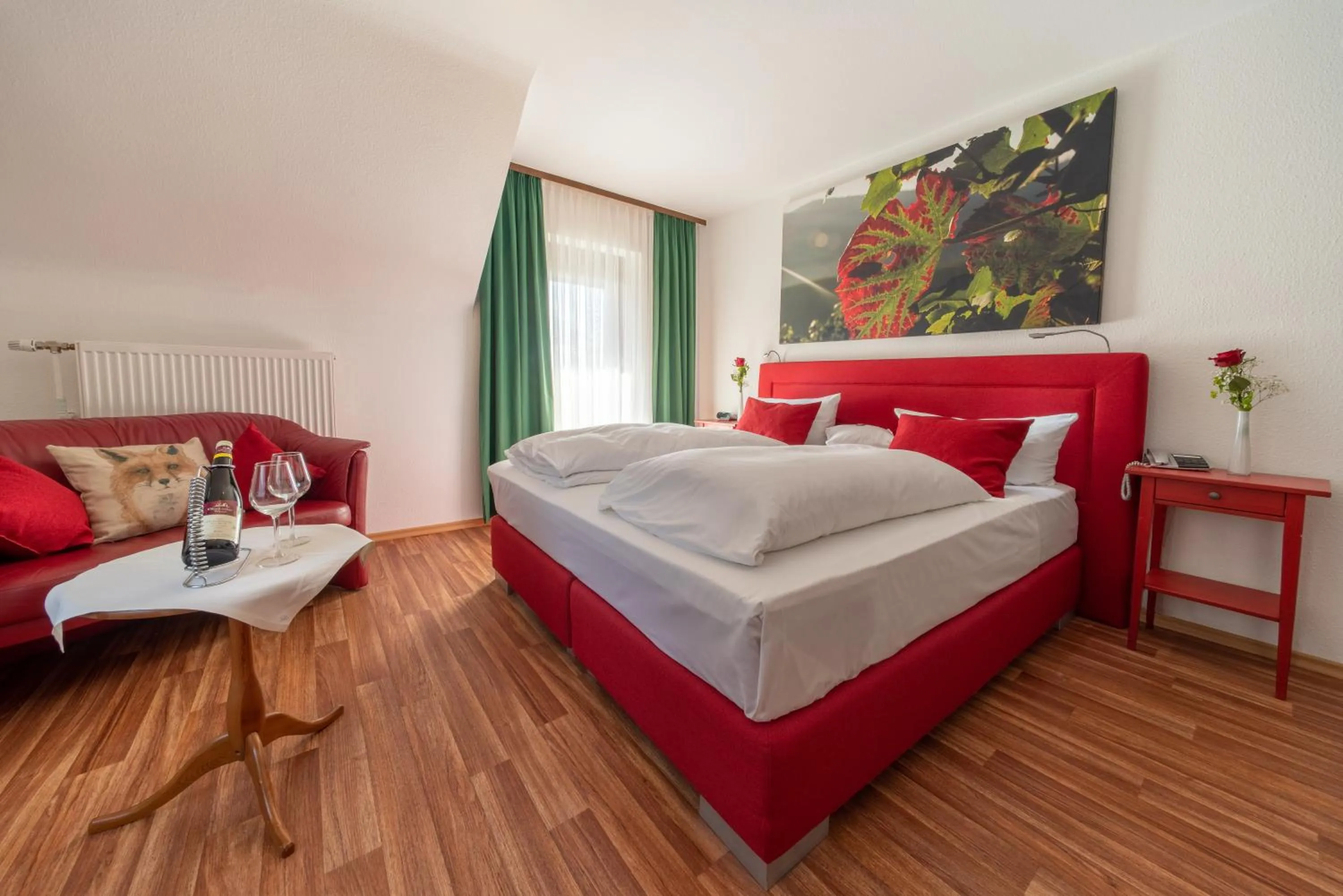 Photo of the whole room, Bed in Landhotel Salmen