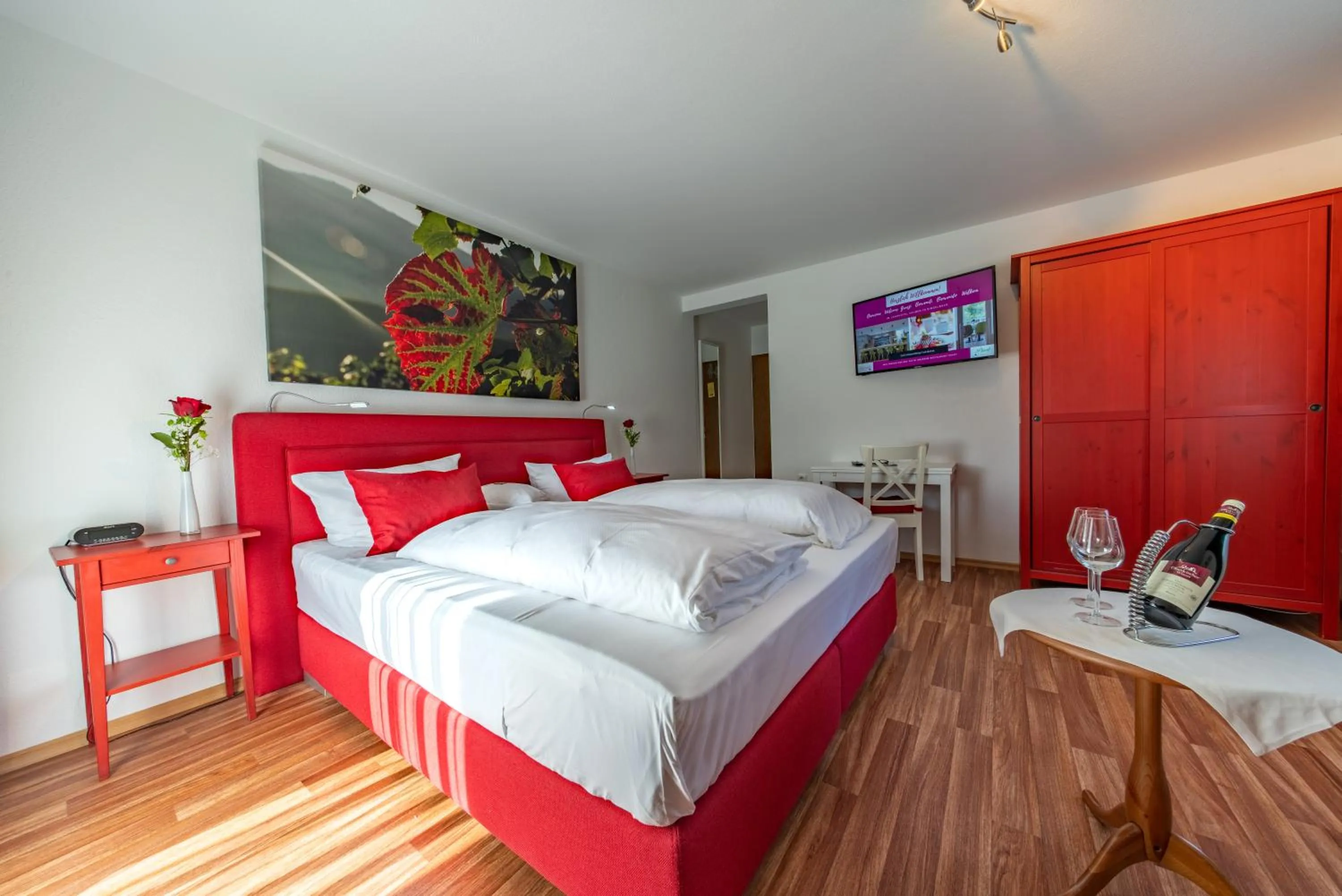 Photo of the whole room, Bed in Landhotel Salmen