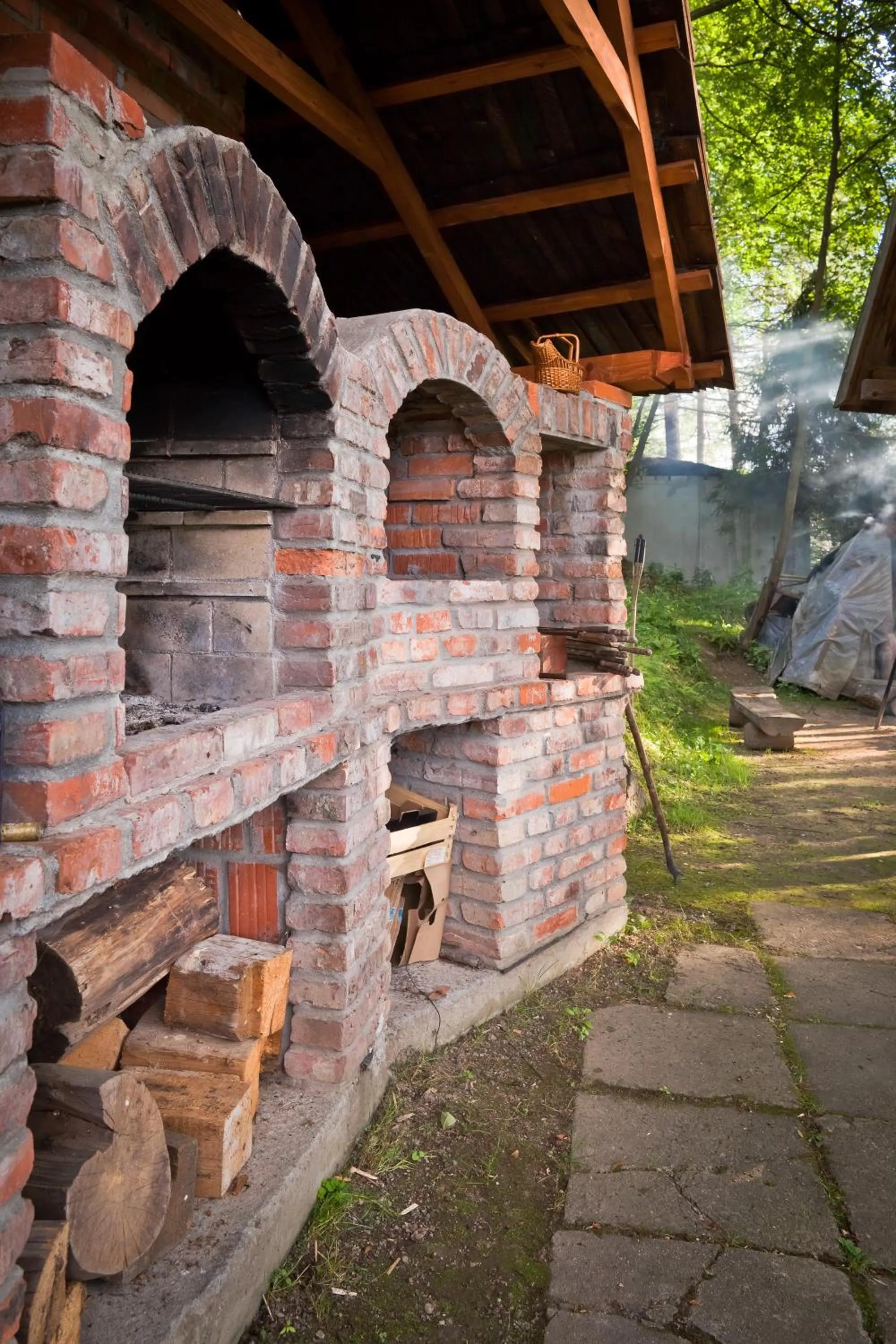 BBQ facilities in Willa Trela