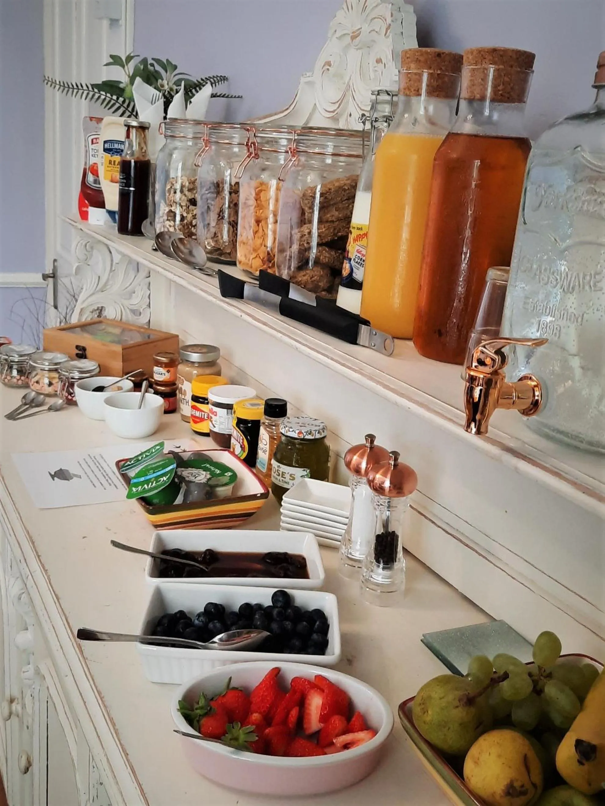 Breakfast in The Swallows B and B