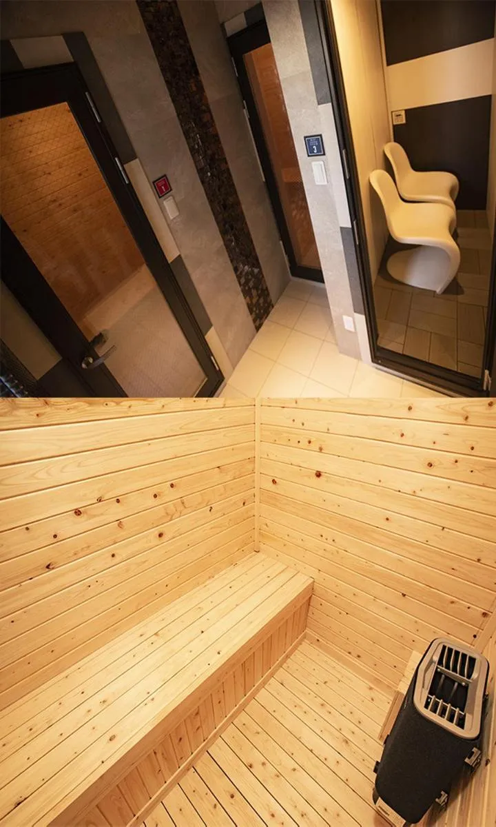 Sauna in Pinpon Hotel Hiroshima