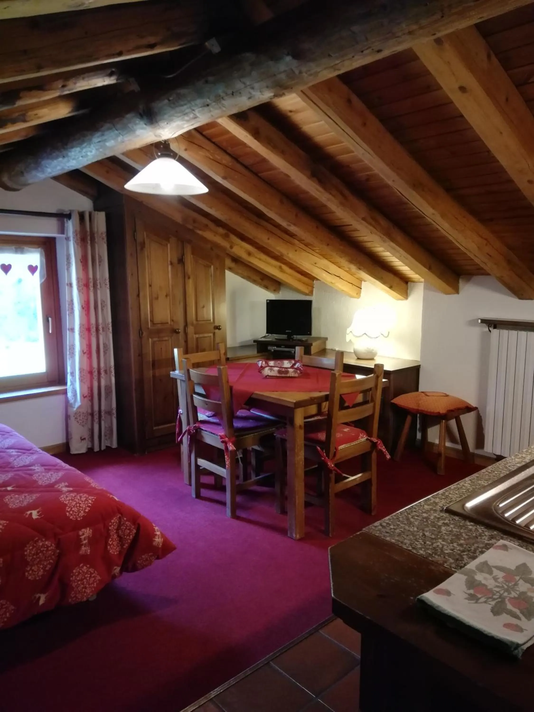Dining area in Residence Pavou