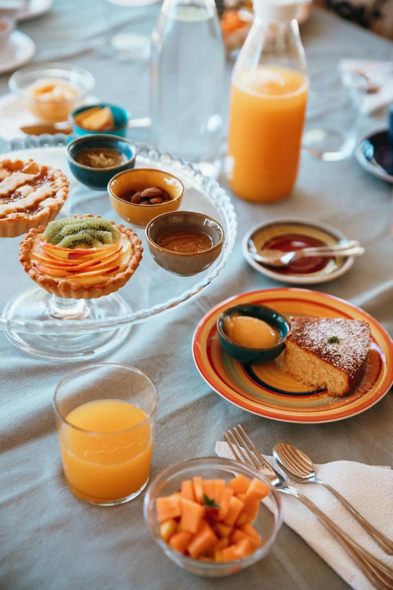 Breakfast in LUCCICAMARE family-run BeB