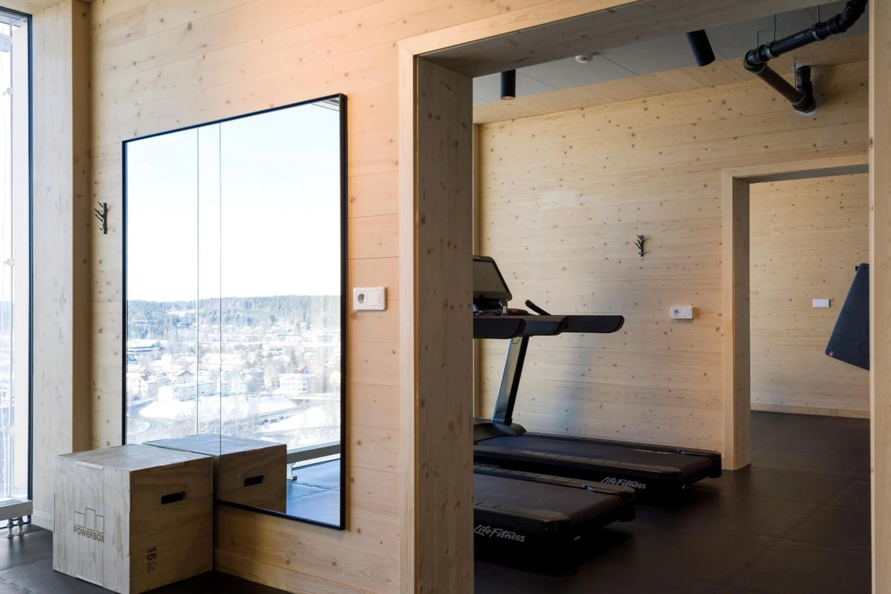 Fitness centre/facilities in The Wood Hotel by Elite