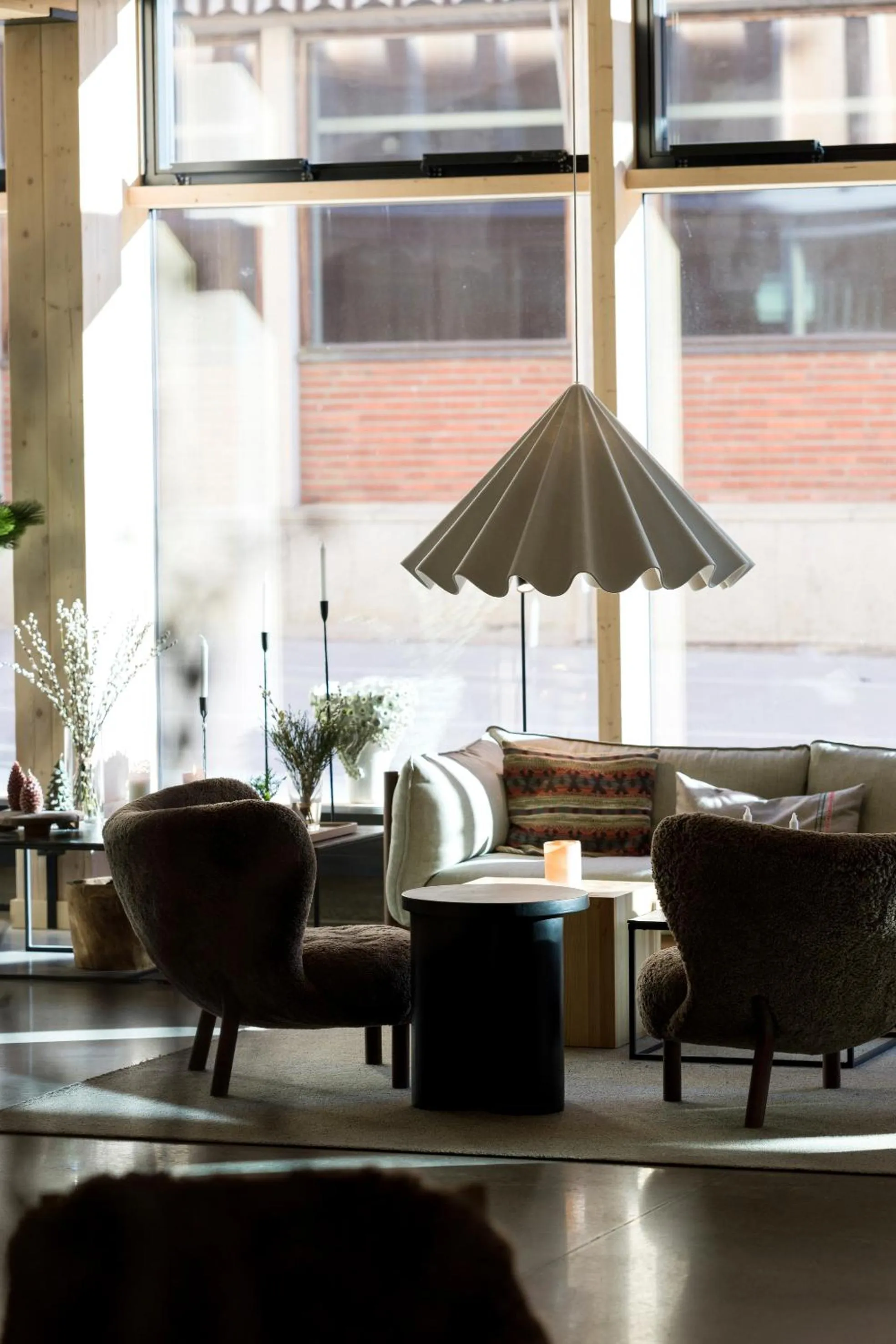 Living room in The Wood Hotel by Elite