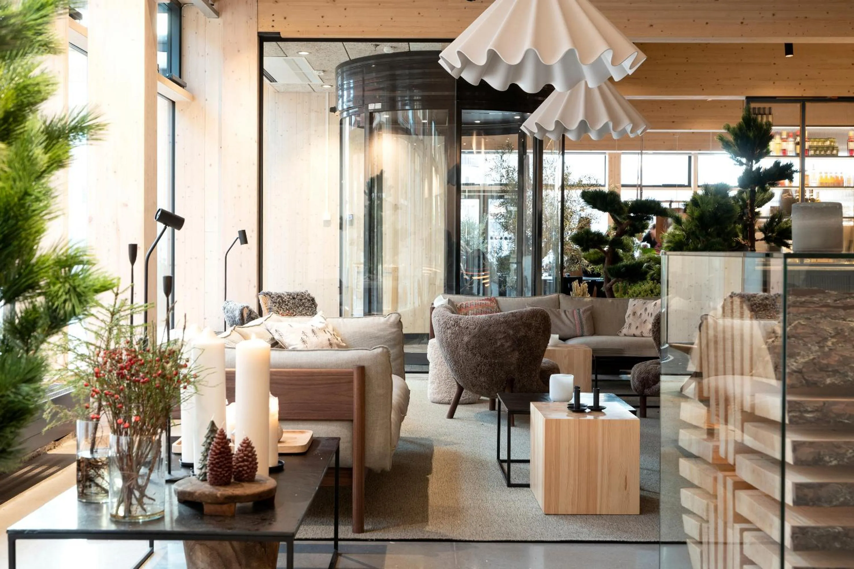 Lobby or reception in The Wood Hotel by Elite