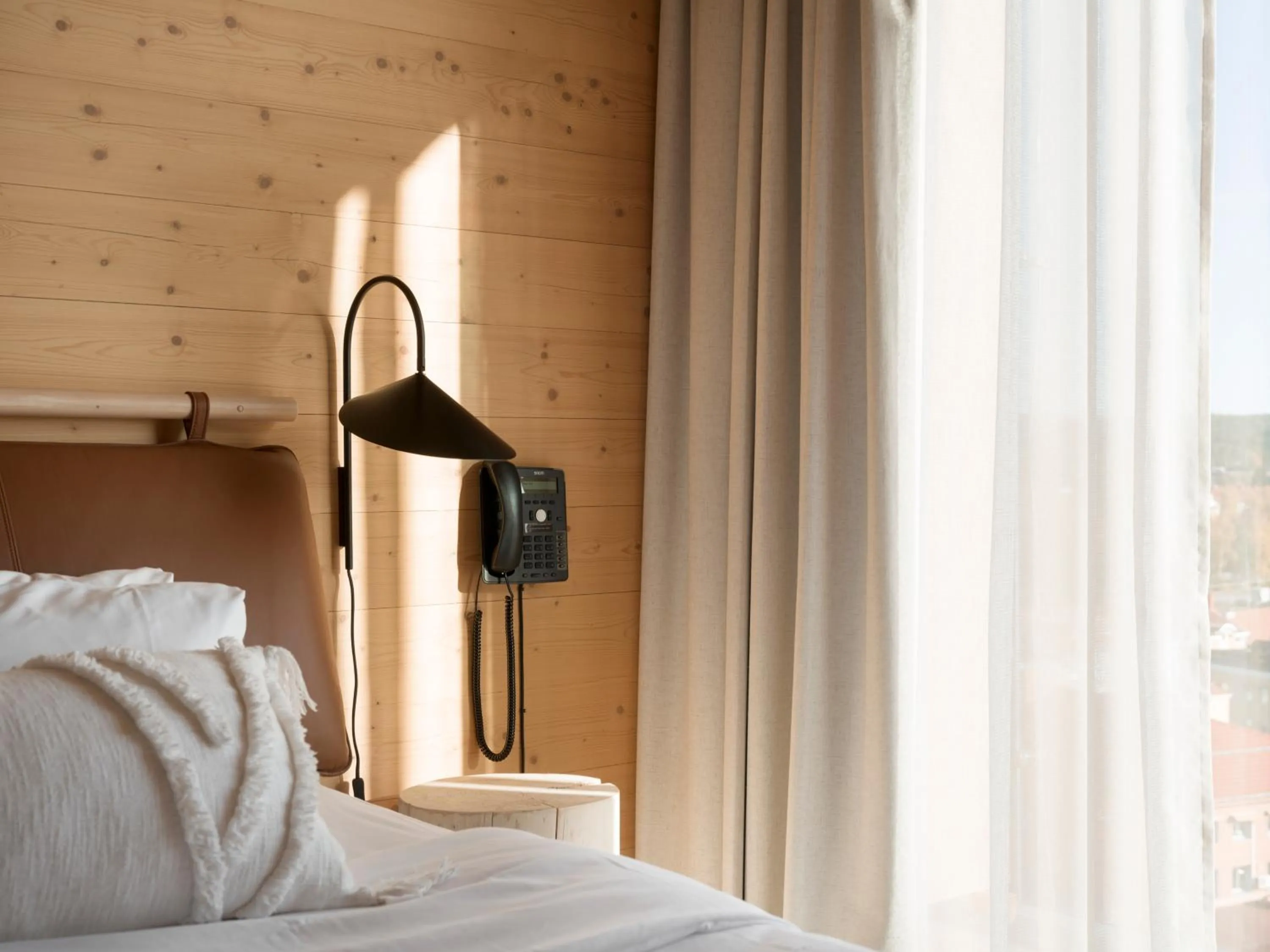 Bed in The Wood Hotel by Elite