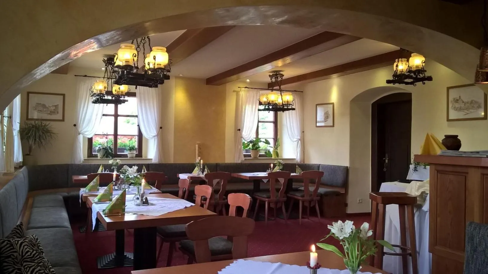 Restaurant/places to eat in Landhotel Thürmchen