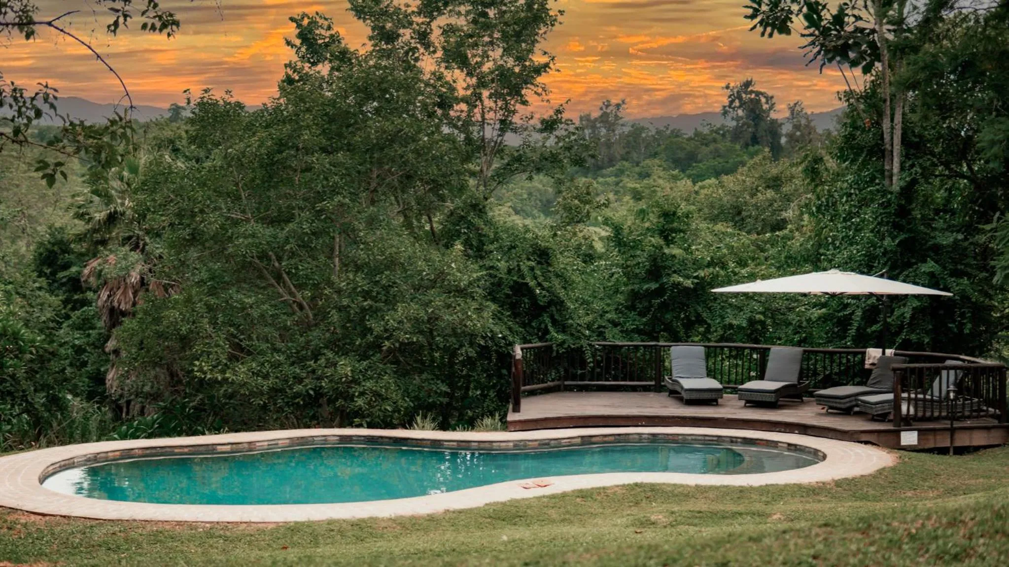 Garden in Bushbaby Valley Lodge