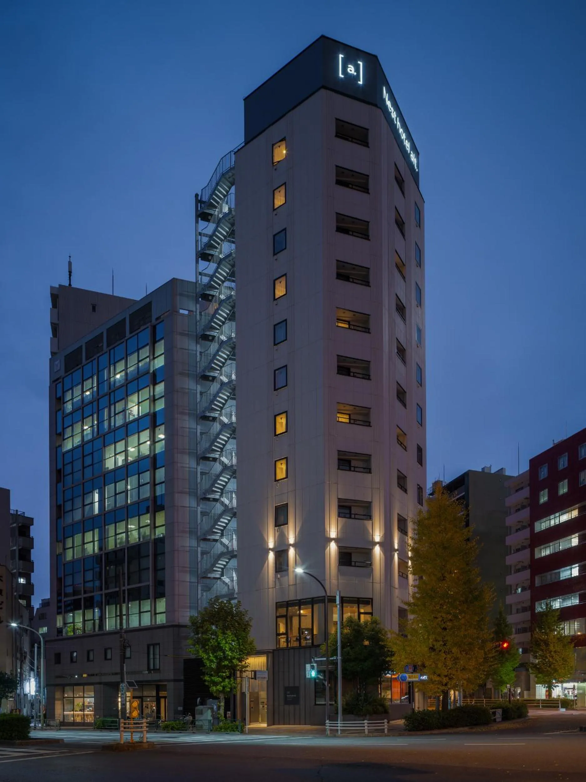 Property building in Nesthotel alt Kuramae Station