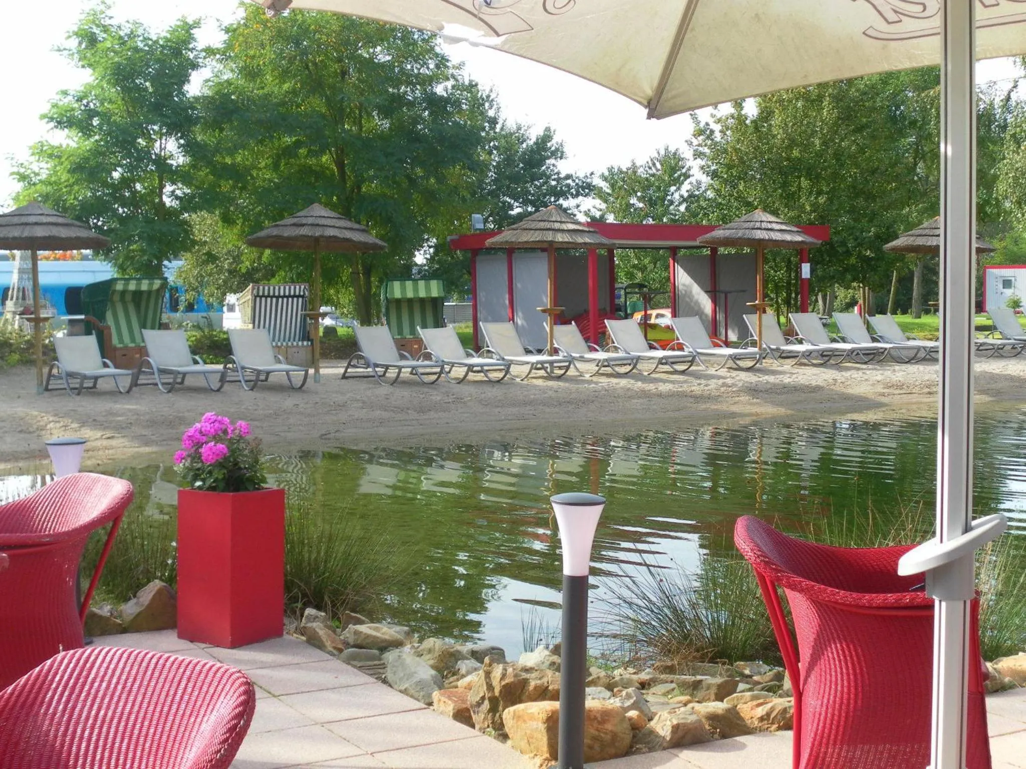 Balcony/Terrace in Hotel Sternzeit