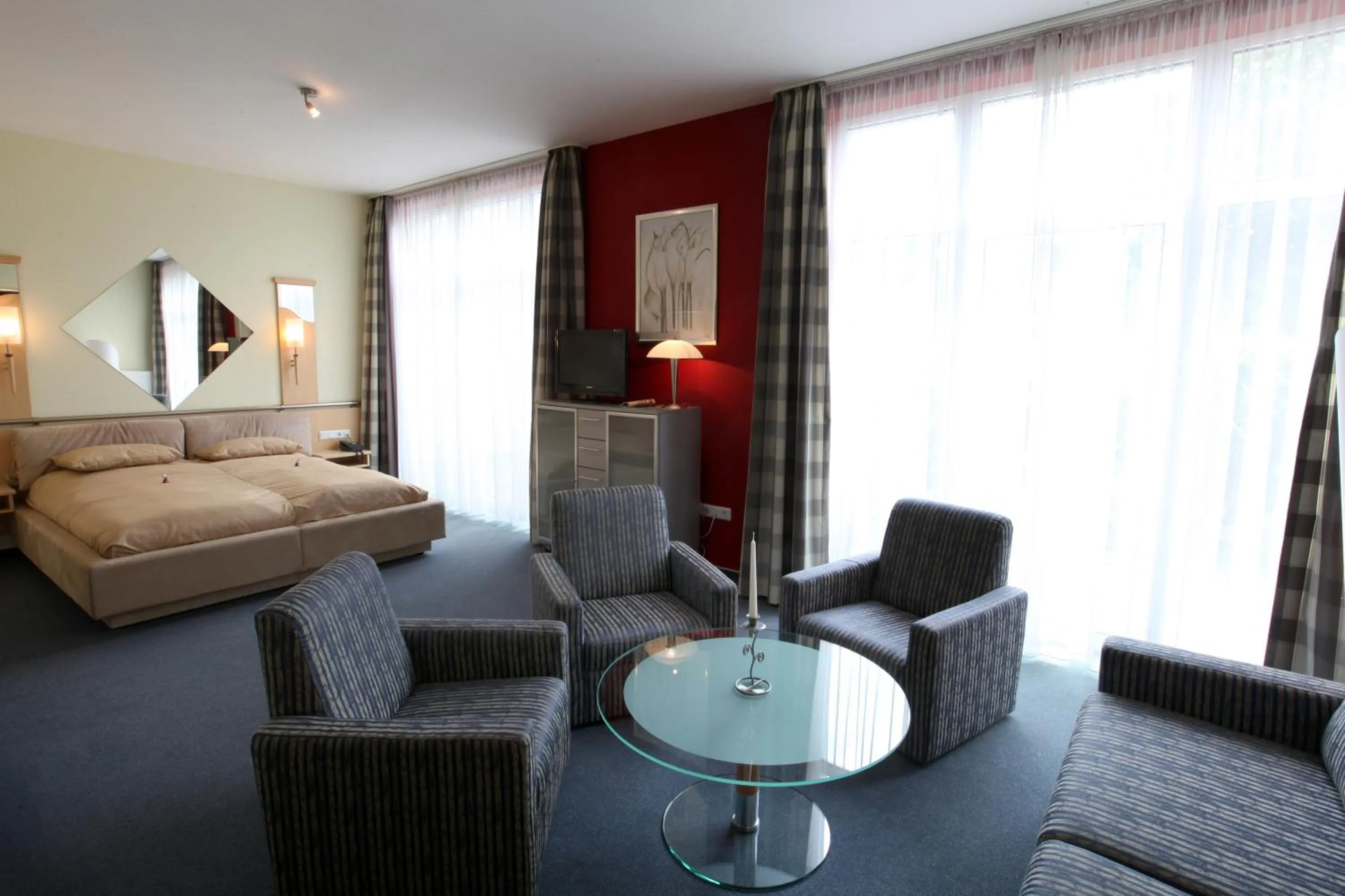 Bedroom in Hotel Sternzeit