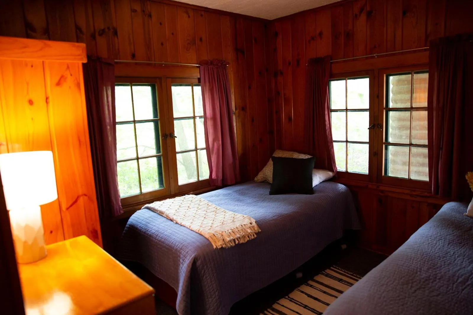 Bed in Riverside Point Resort