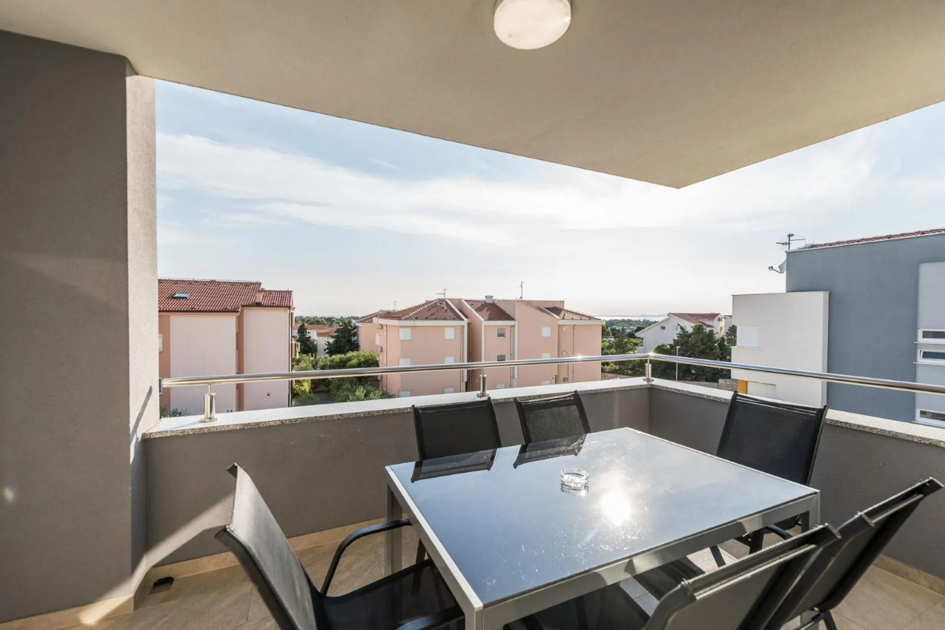 Balcony/Terrace in Apartments & Rooms Danivan Pool Villas B