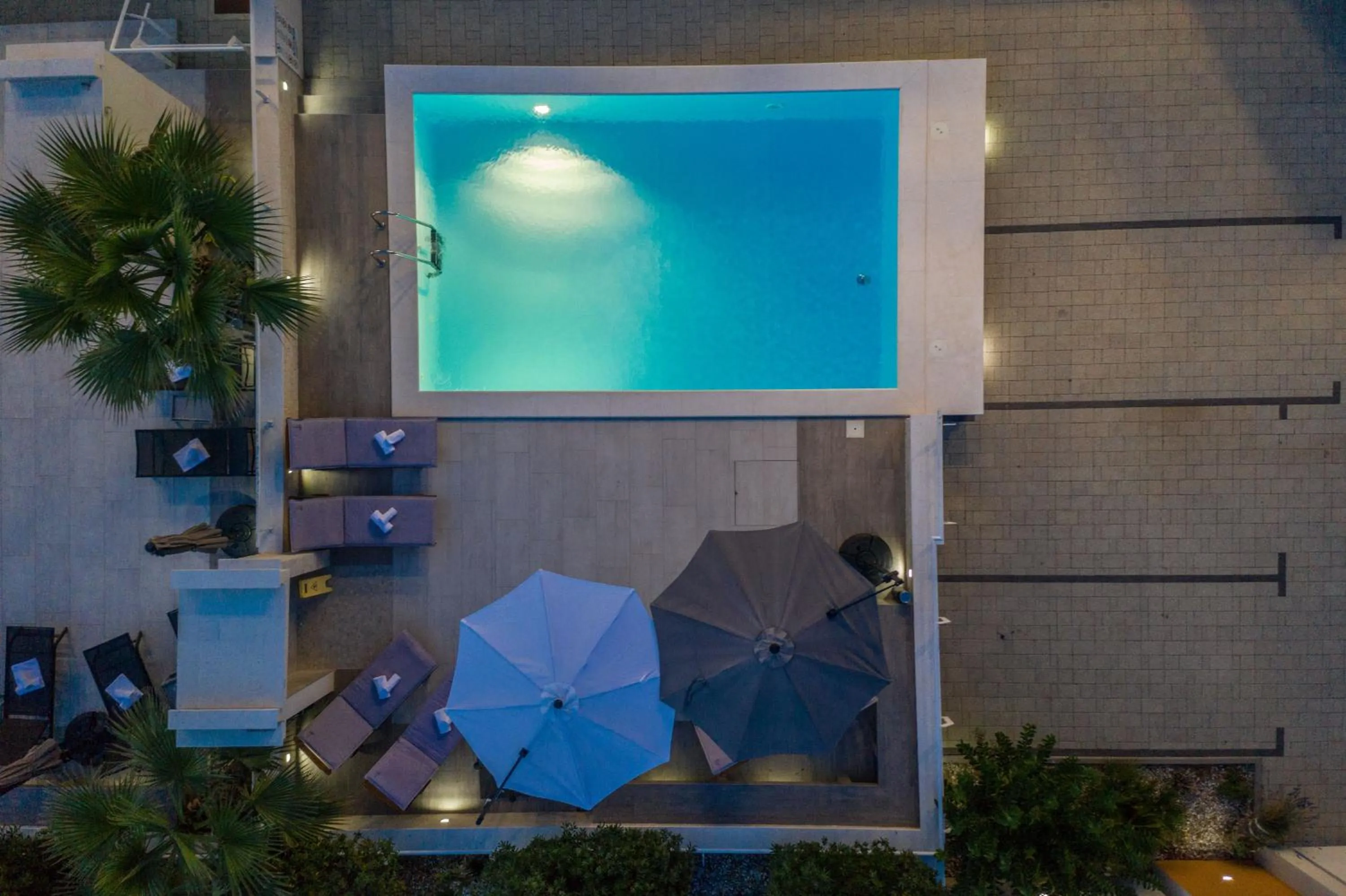 Pool view in Apartments & Rooms Danivan Pool Villas B