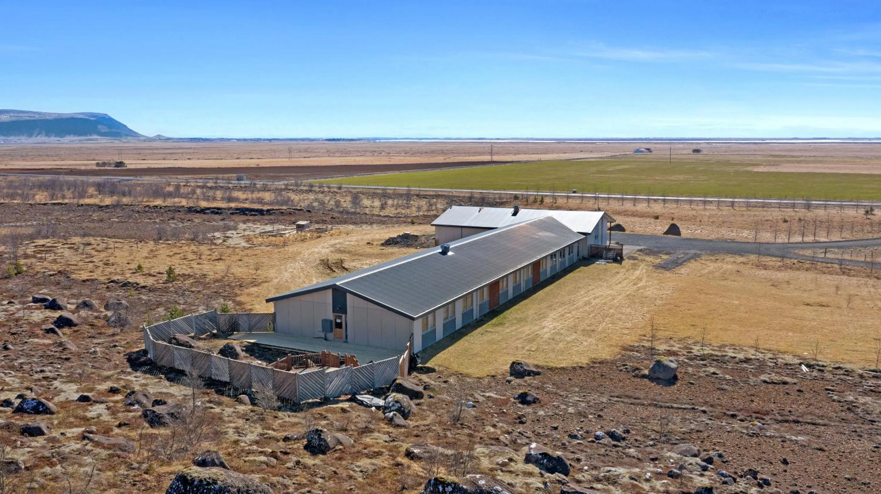 Bird's eye view in Hotel Kvika