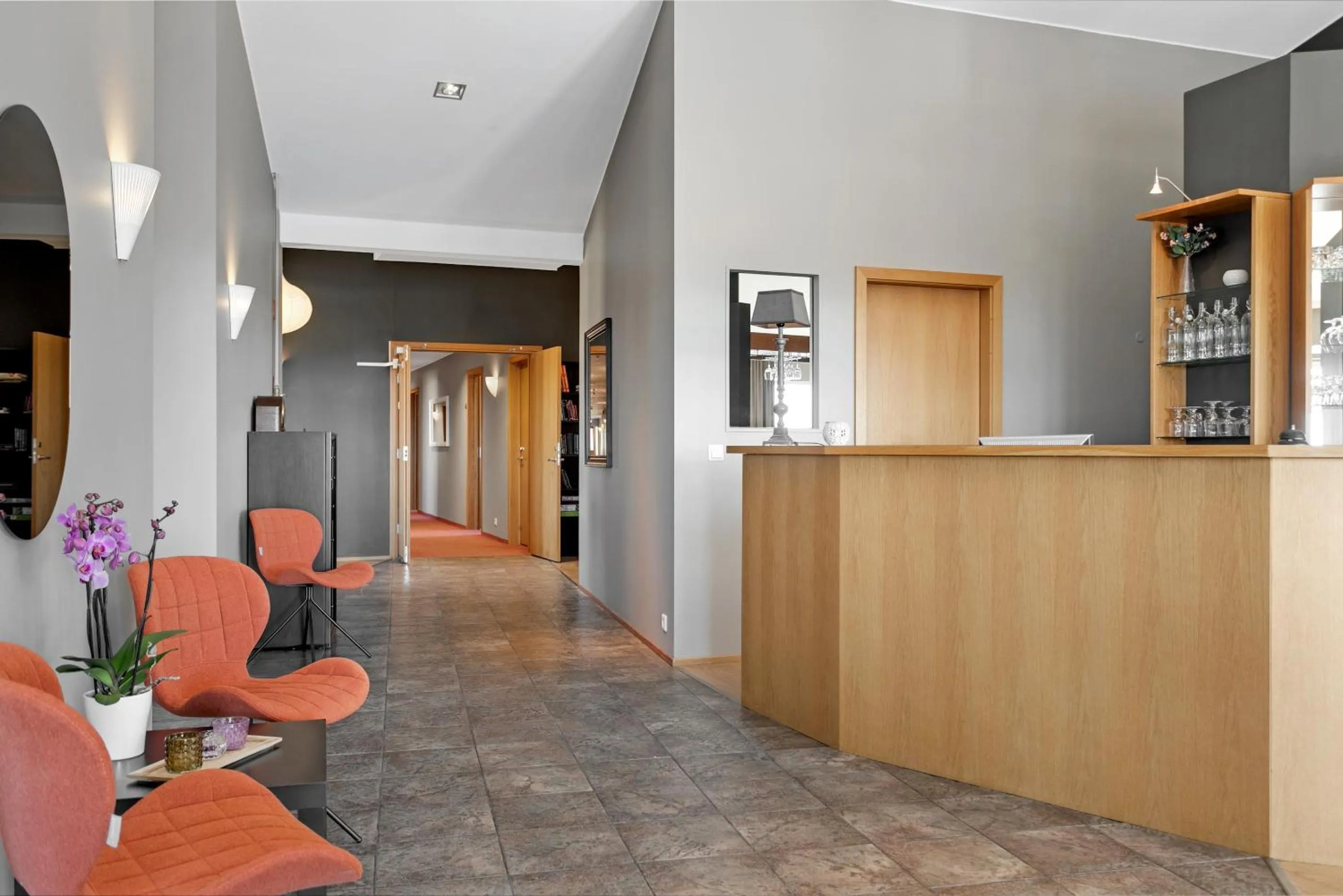 Lobby or reception in Hotel Kvika