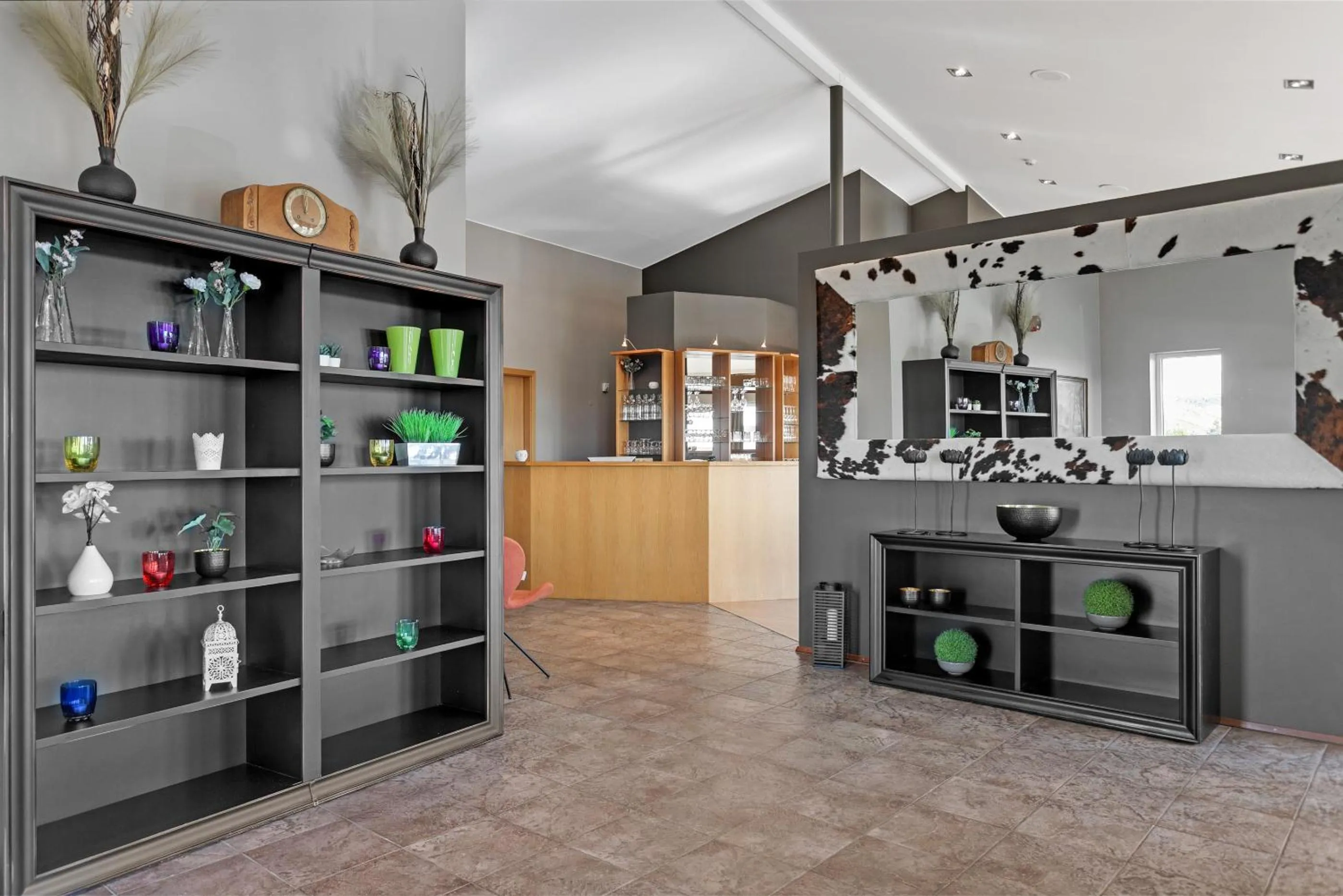 Lobby or reception in Hotel Kvika