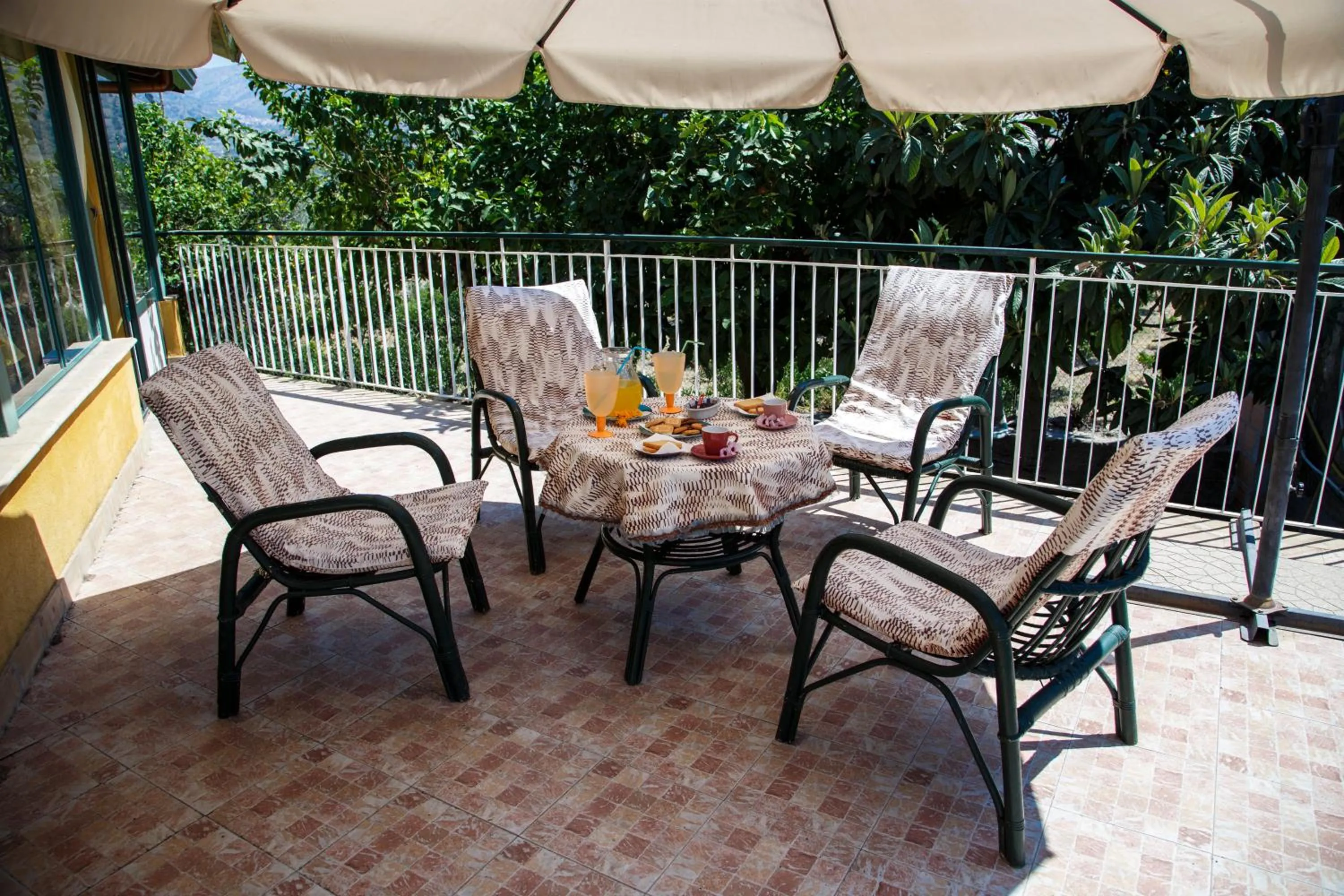 Balcony/Terrace in Casa Vacanze Alcantara