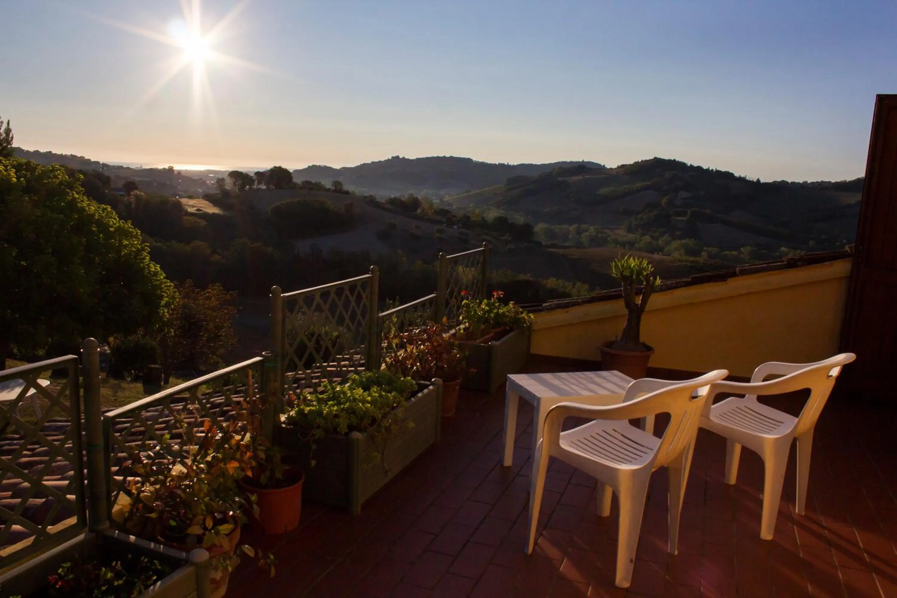 View (from property/room) in B&B Salvarosa