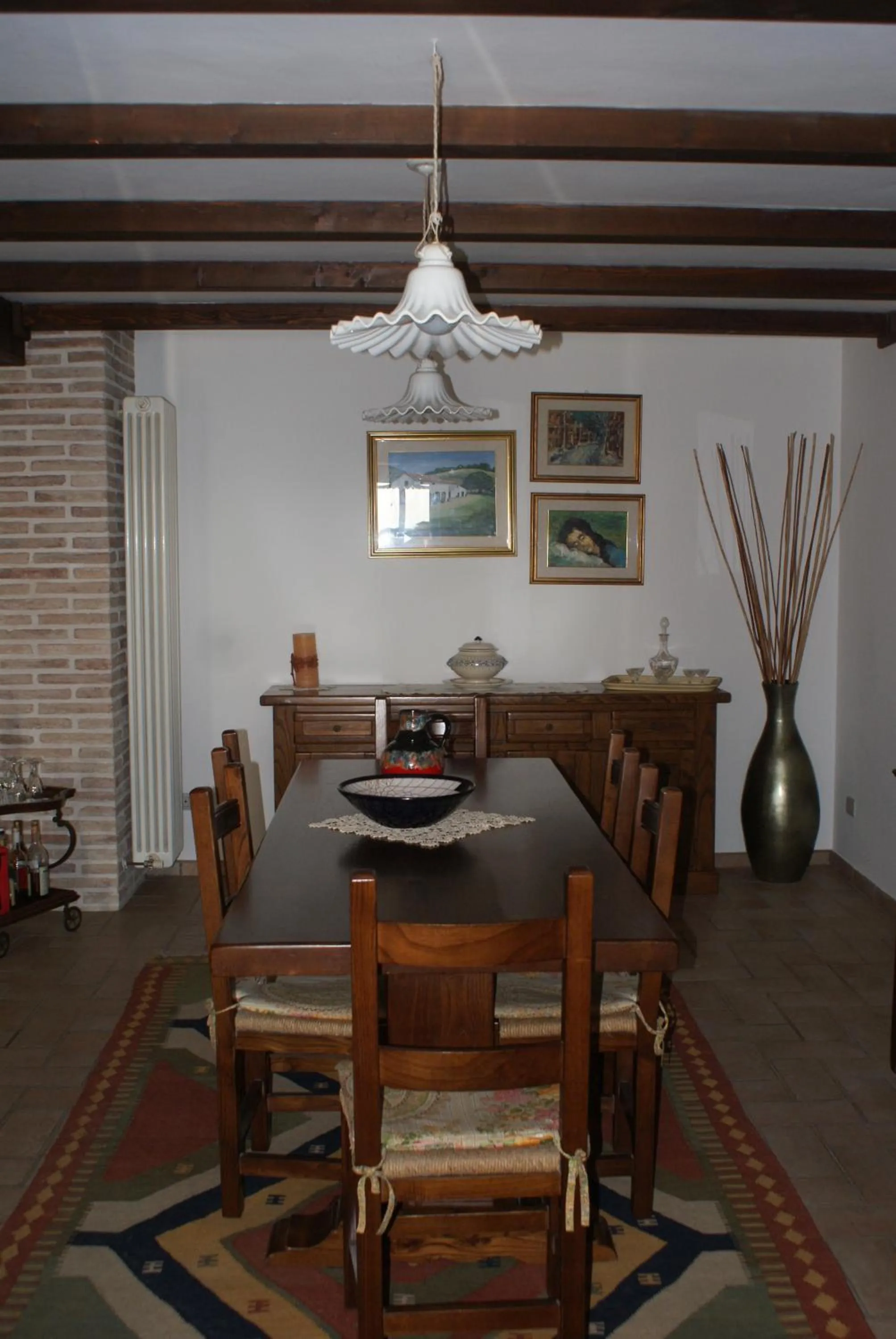 Communal lounge/ TV room in B&B Salvarosa