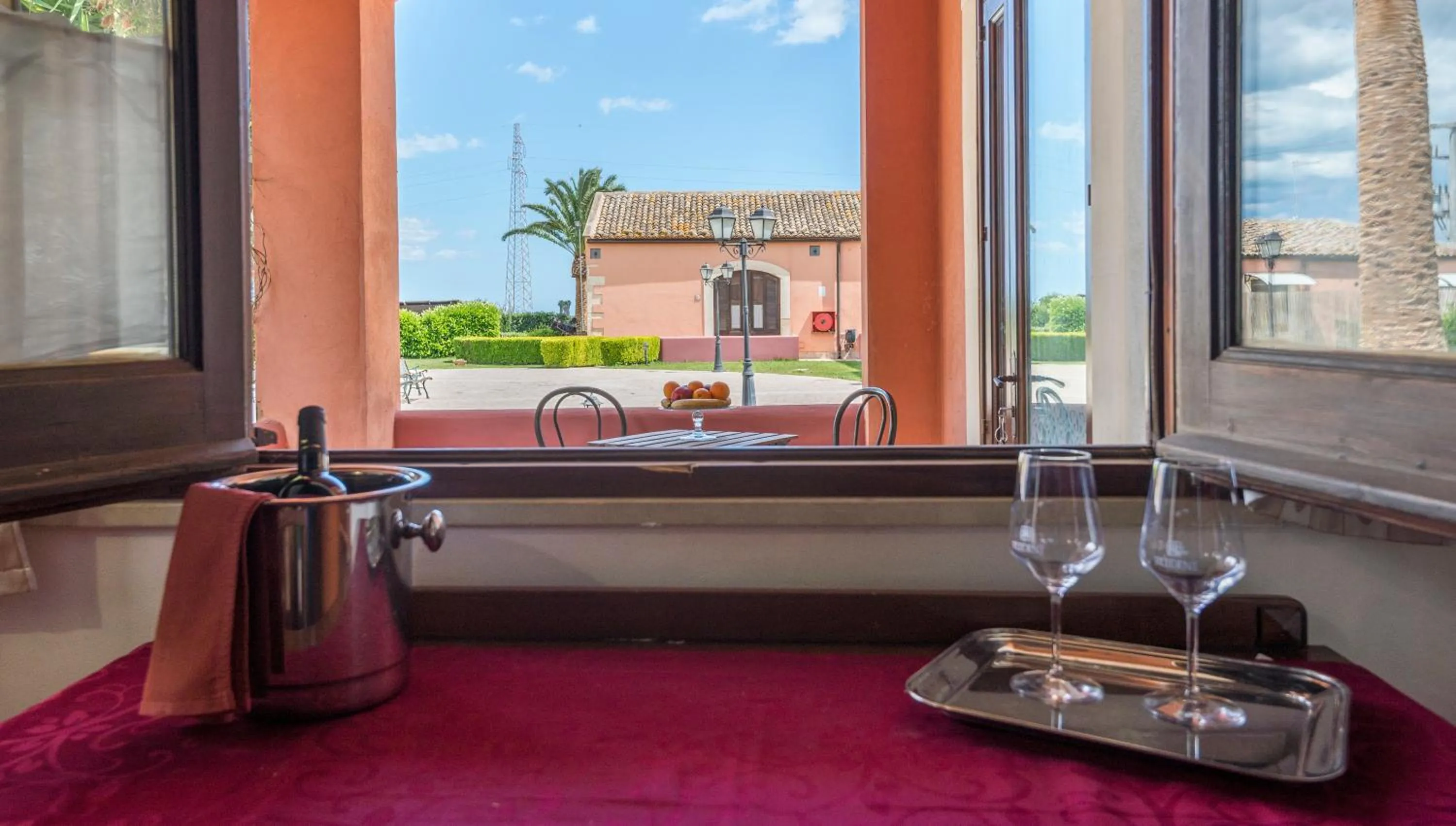 Garden view in Hotel Lady Lusya