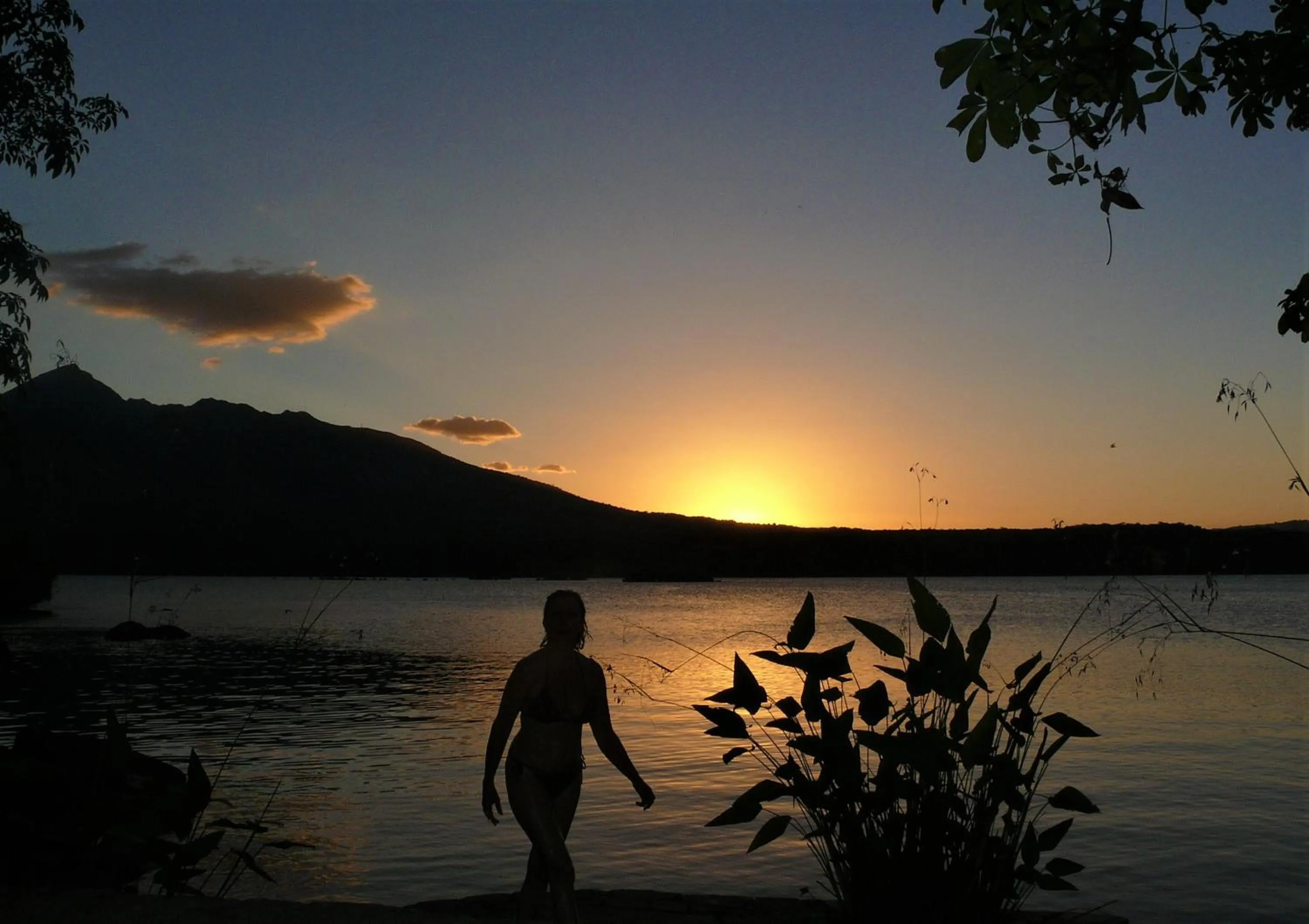 Sunset in Zopango Orchids Island