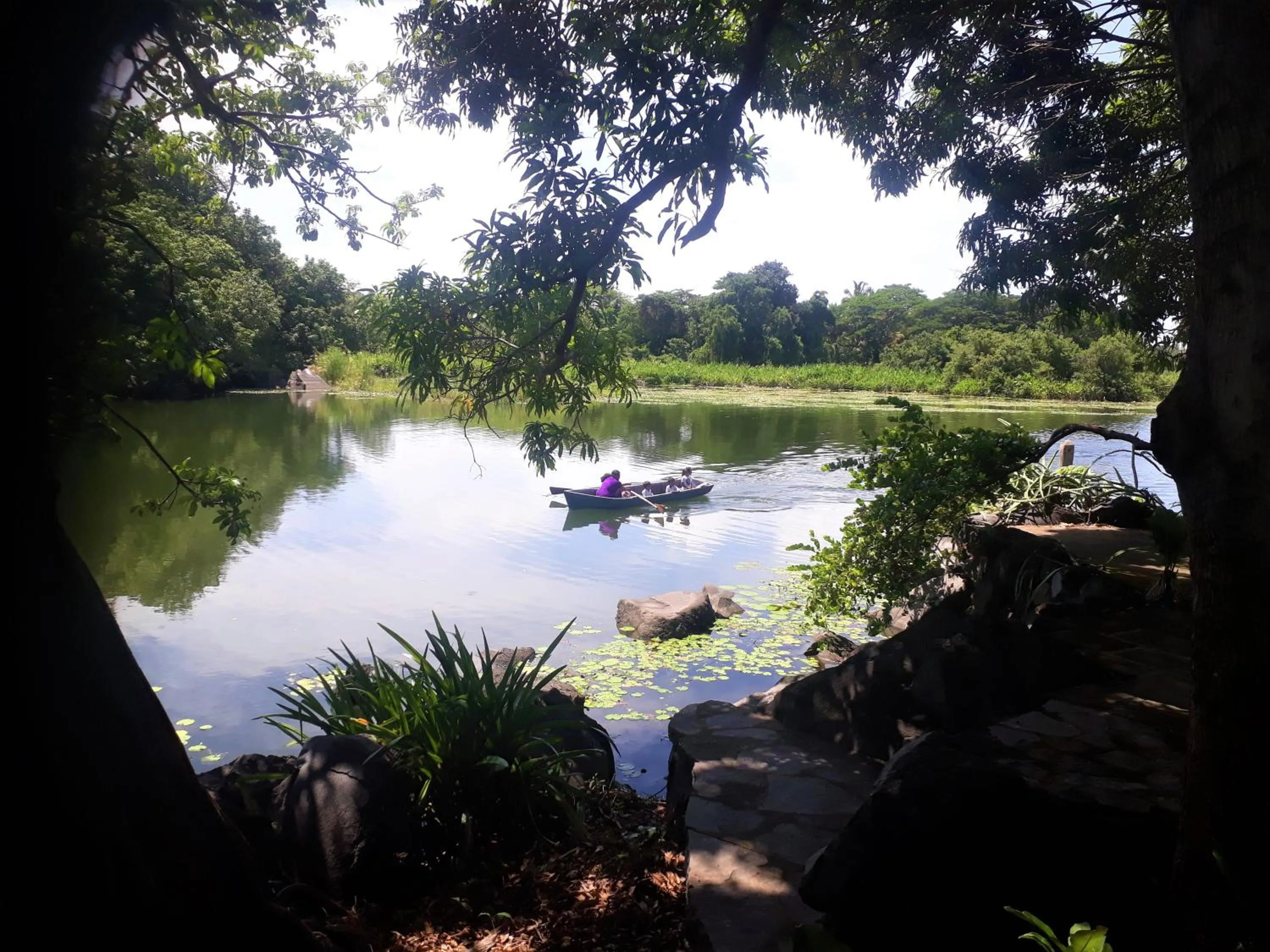 Lake view in Zopango Orchids Island