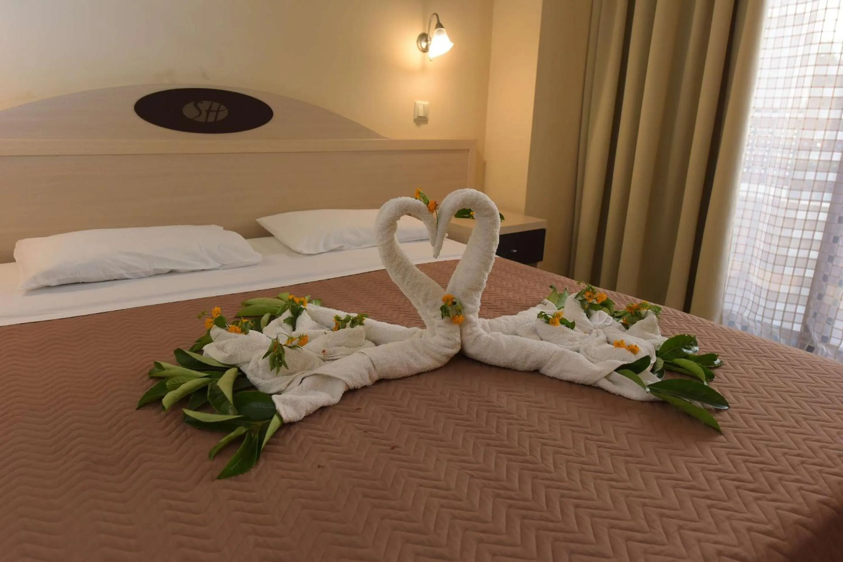 Bed in Santa Helena Hotel