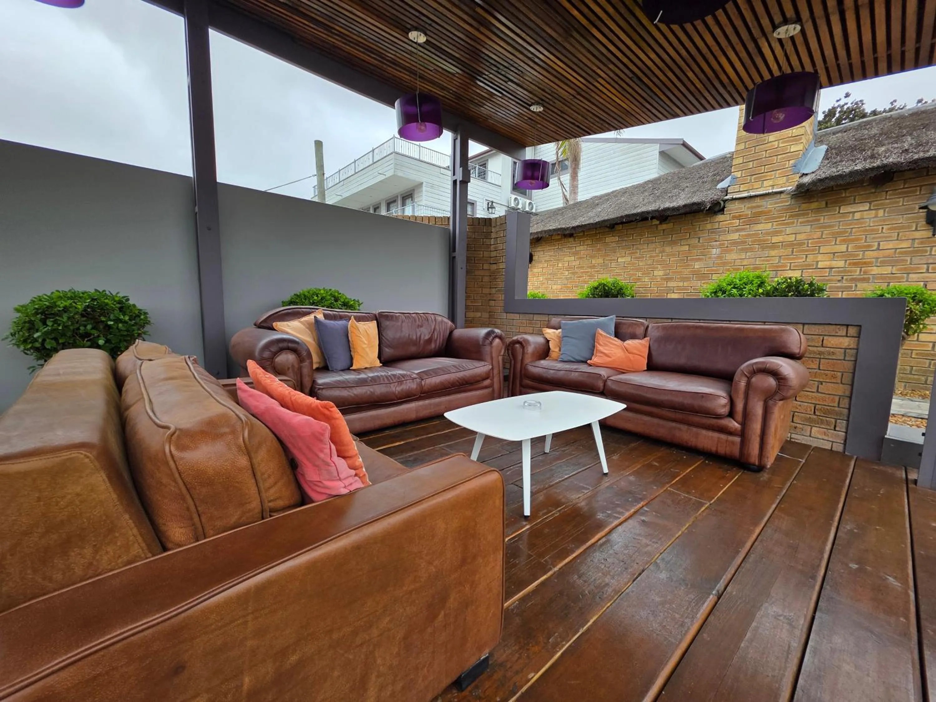 Patio in Balmoral Lodge