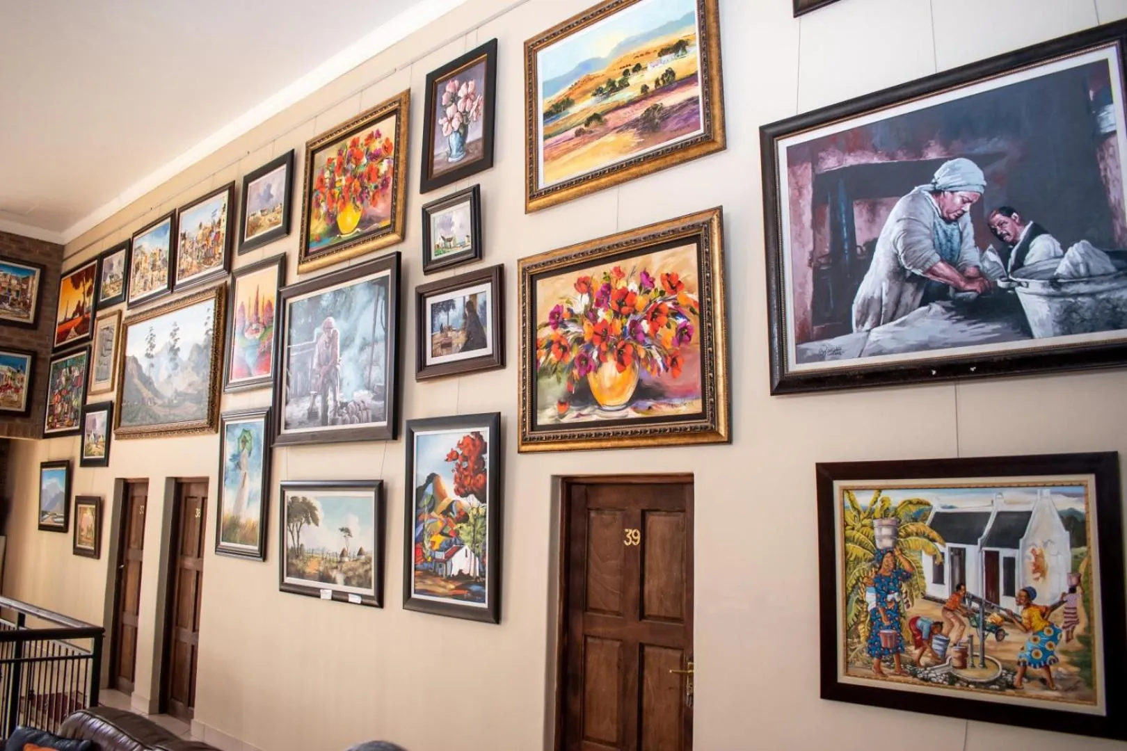 Decorative detail in Balmoral Lodge