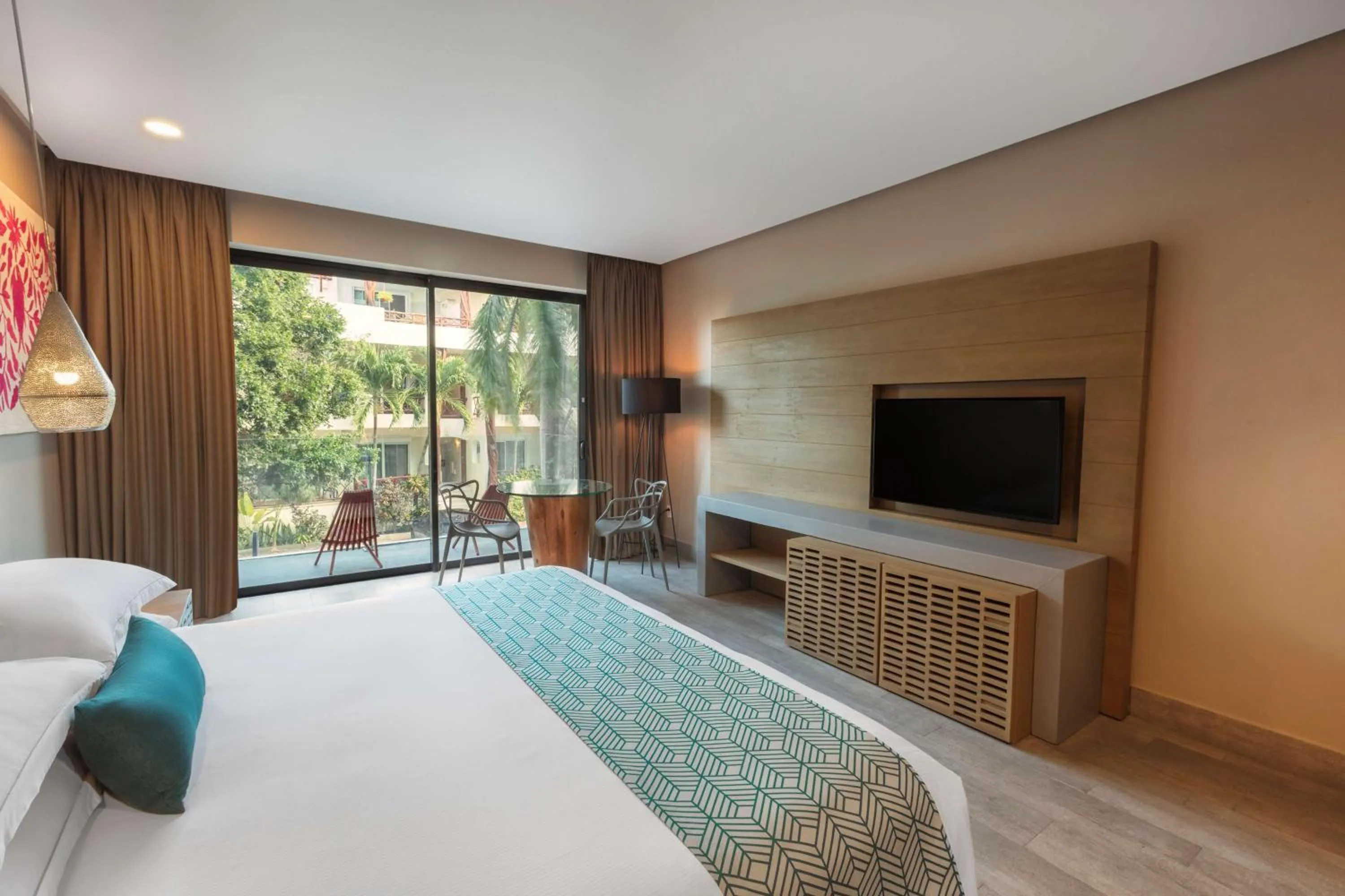 Bedroom, Bed in The Yucatan Playa Del Carmen, Tapestry Collection By Hilton