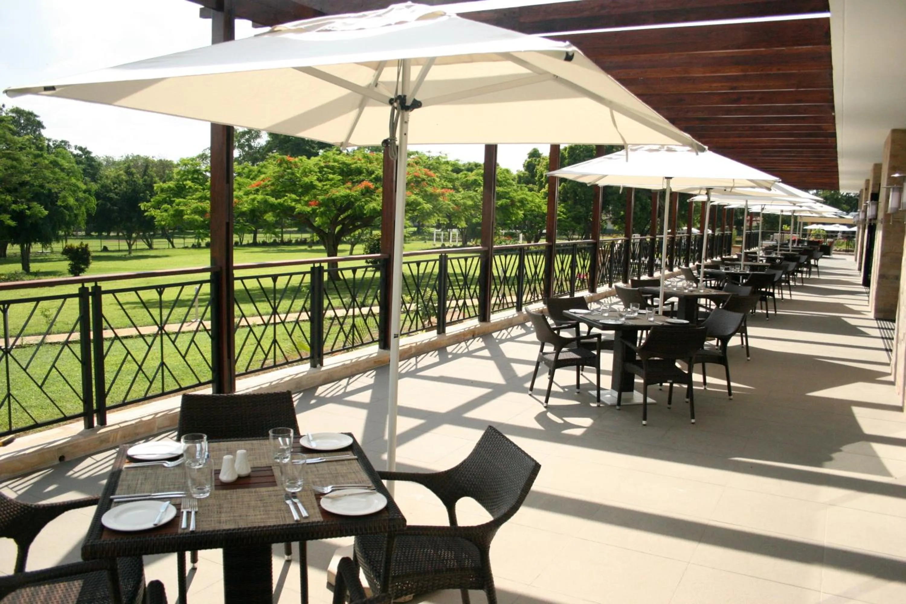 Balcony/Terrace in Mount Meru Hotel
