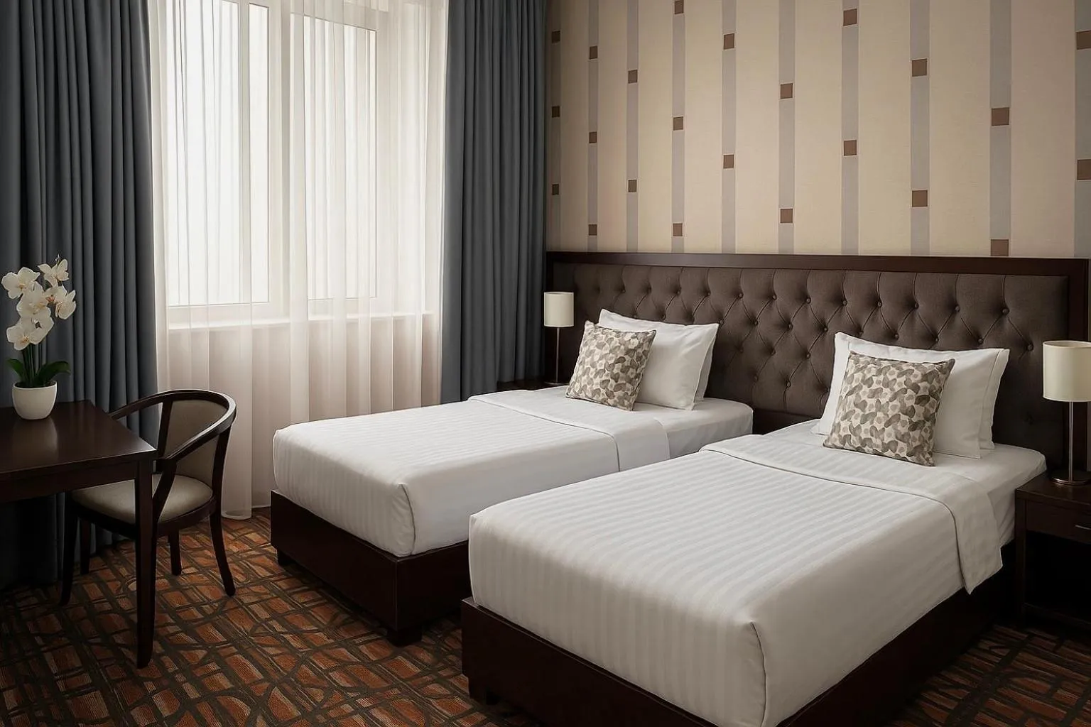 Bed in Yerevan Resident Hotel