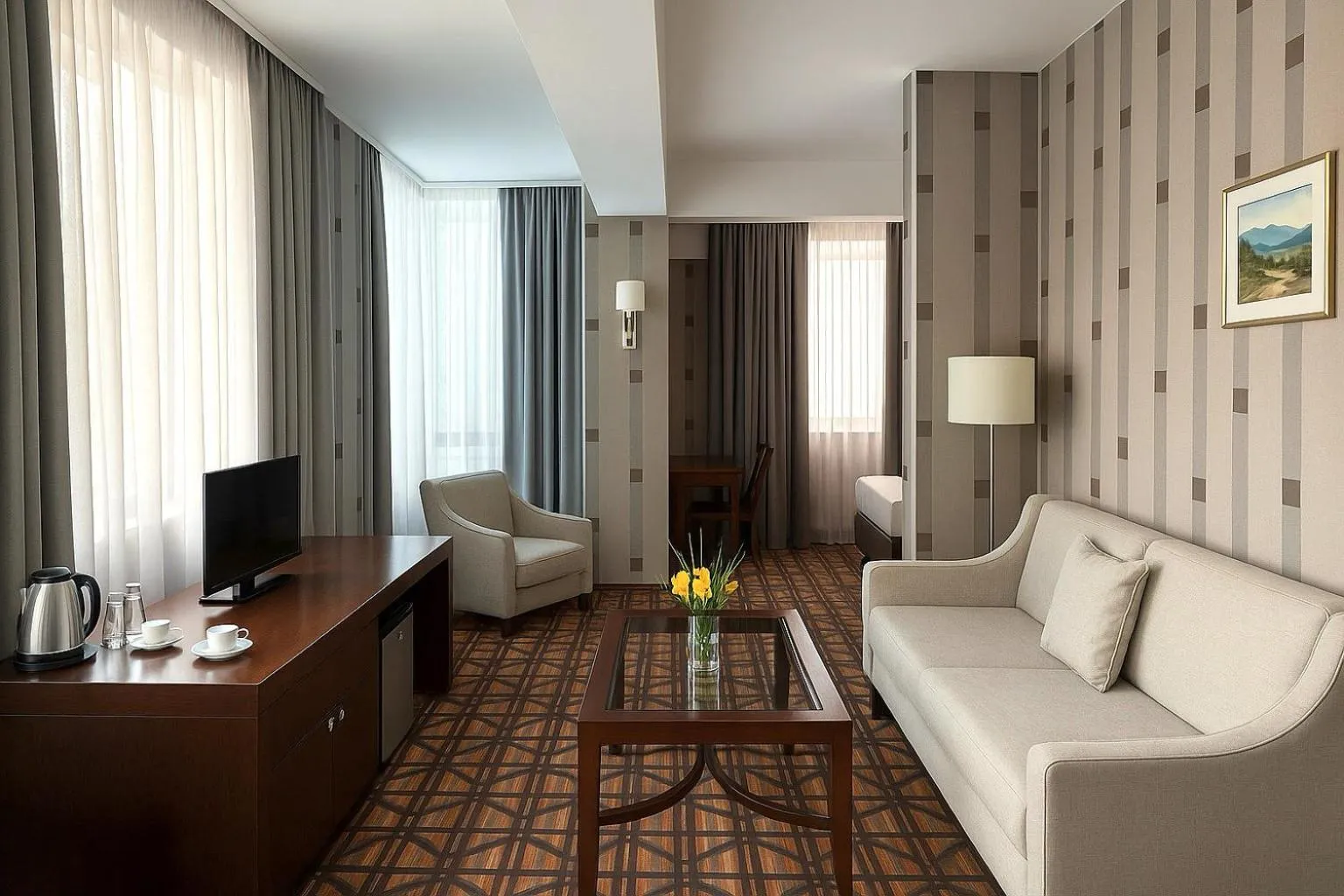 TV and multimedia in Yerevan Resident Hotel