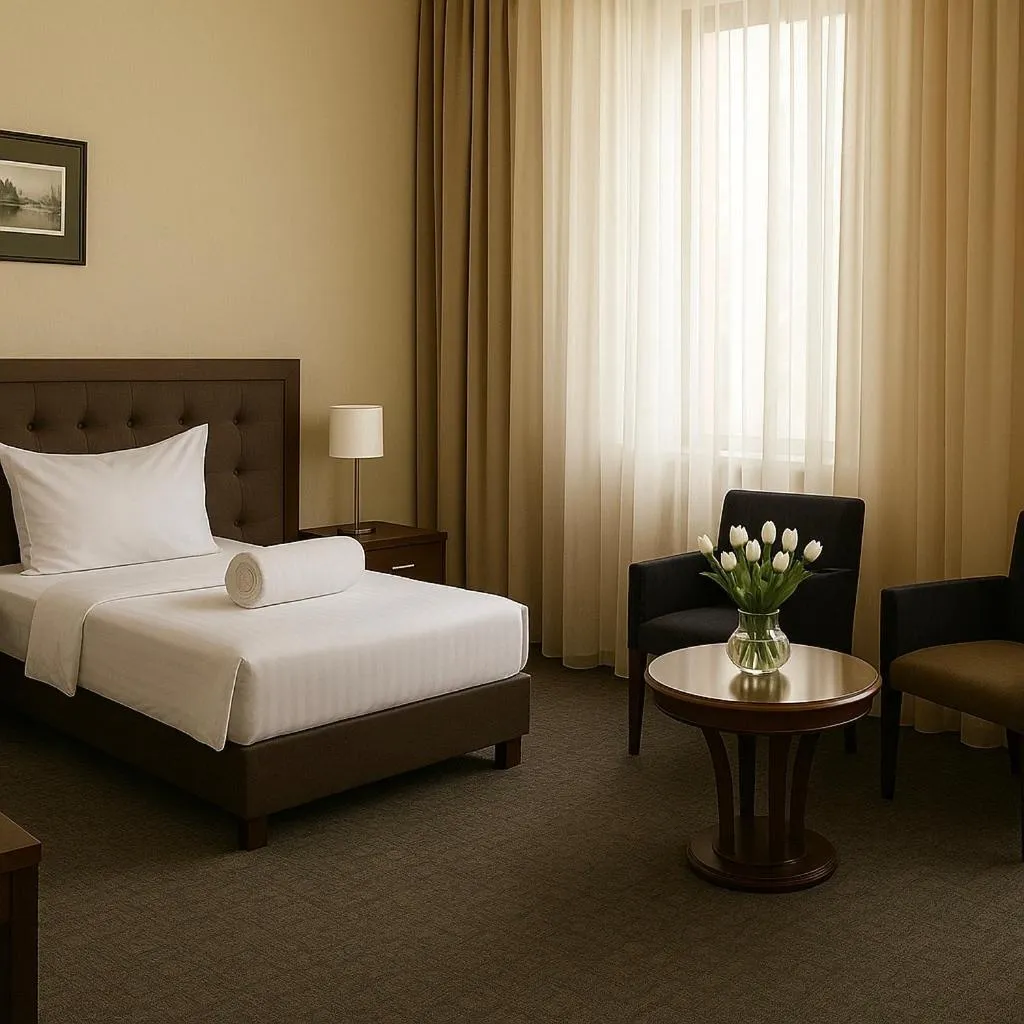 Bed in Yerevan Resident Hotel