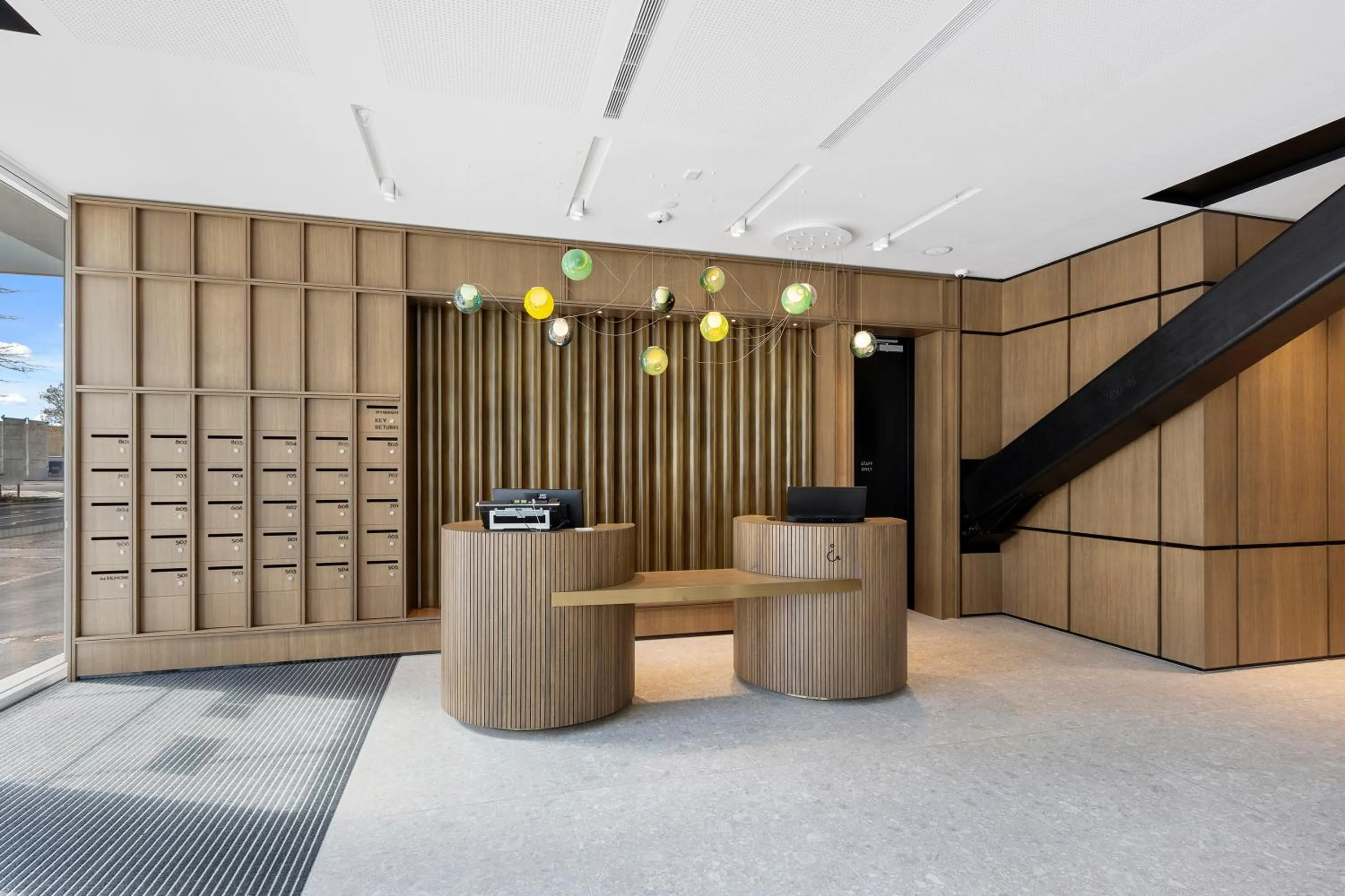 Lobby or reception in Wyndham Garden Christchurch Kilmore Street