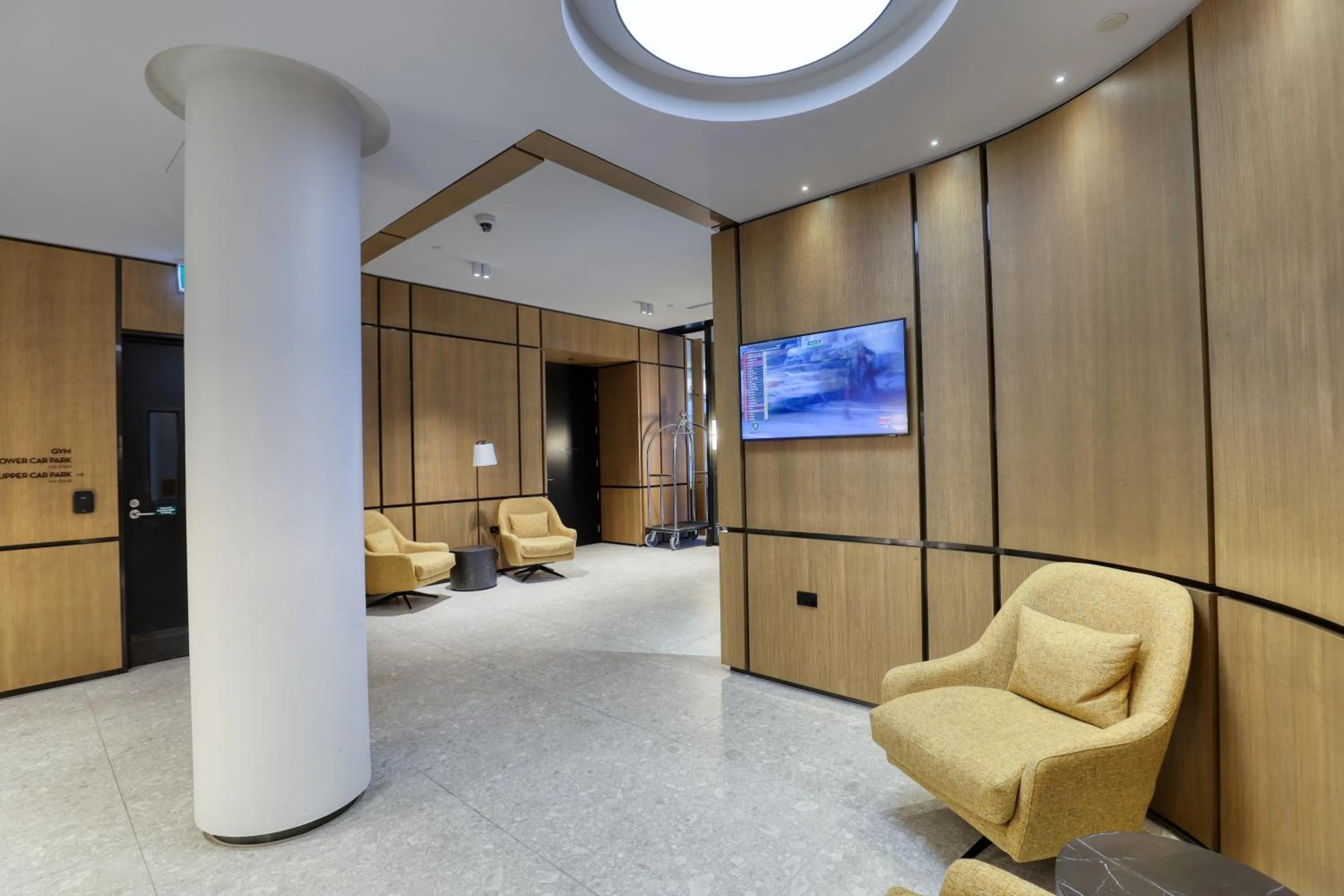 Lobby or reception in Wyndham Garden Christchurch Kilmore Street