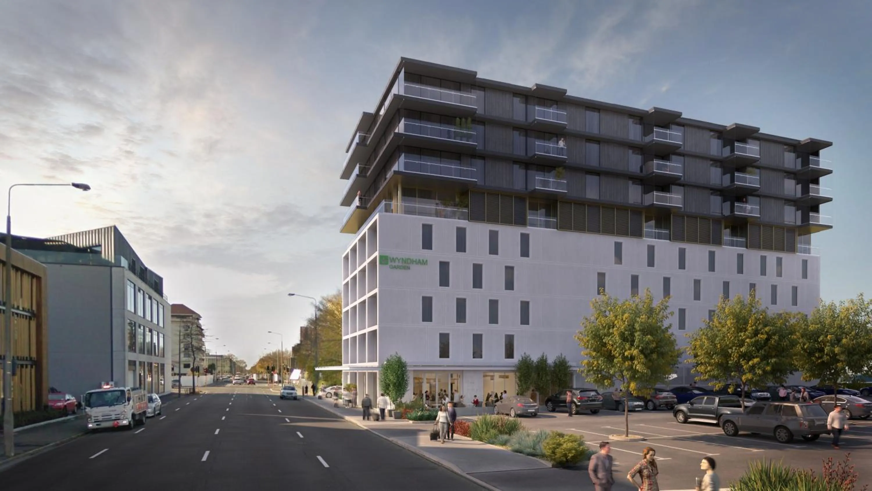 View (from property/room) in Wyndham Garden Christchurch Kilmore Street