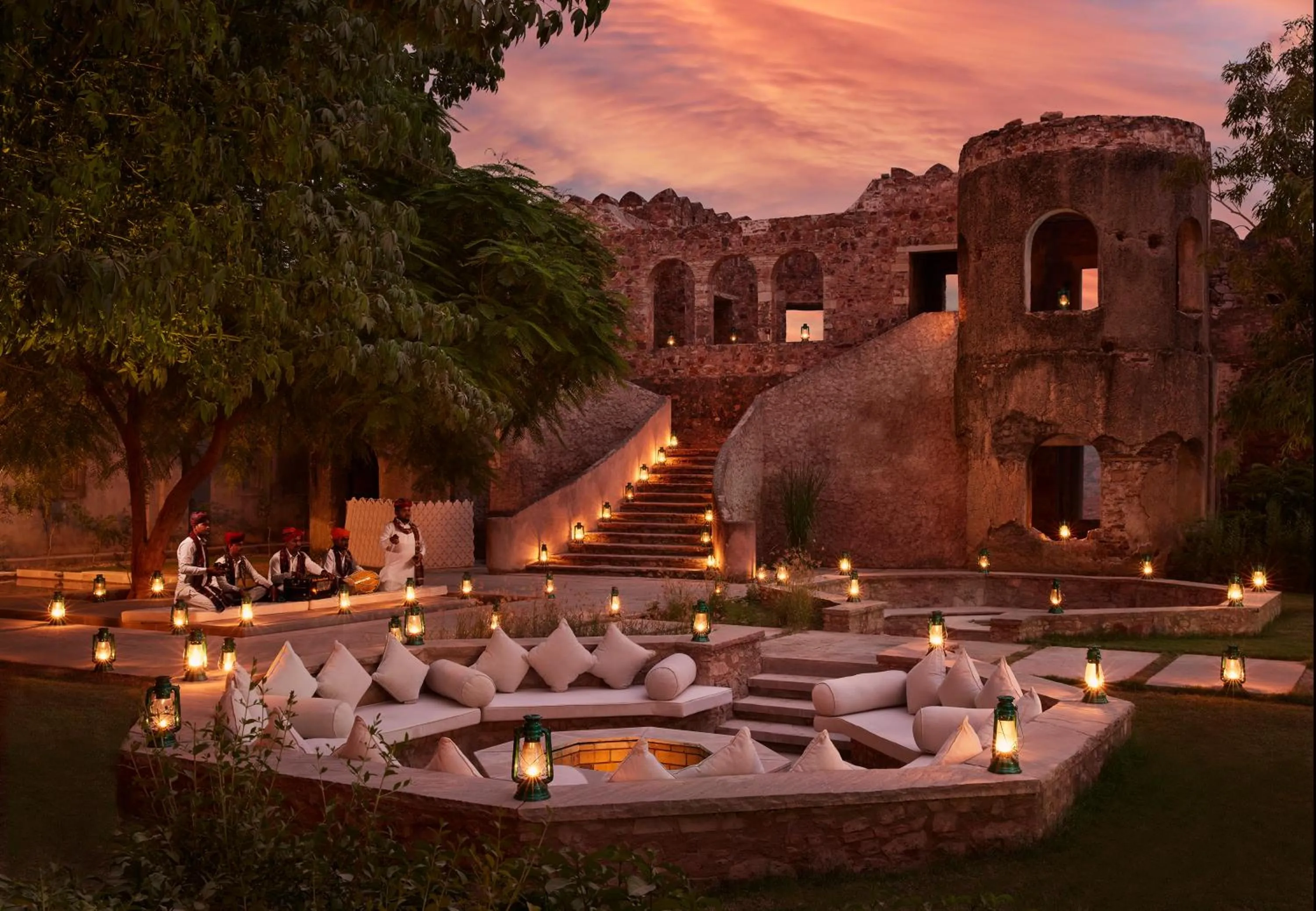 Restaurant/places to eat in Six Senses Fort Barwara Sawai Madhopur